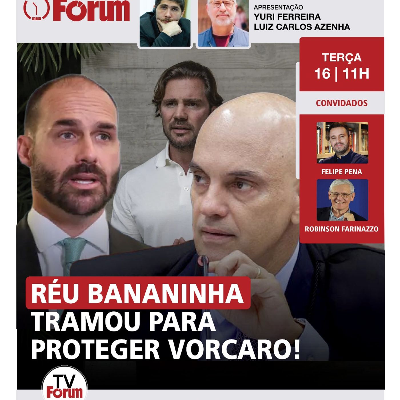 Eduardo Bolsonaro vai a julgamento em meio a revelação de que atuou  para proteger Vorcaro episode artwork