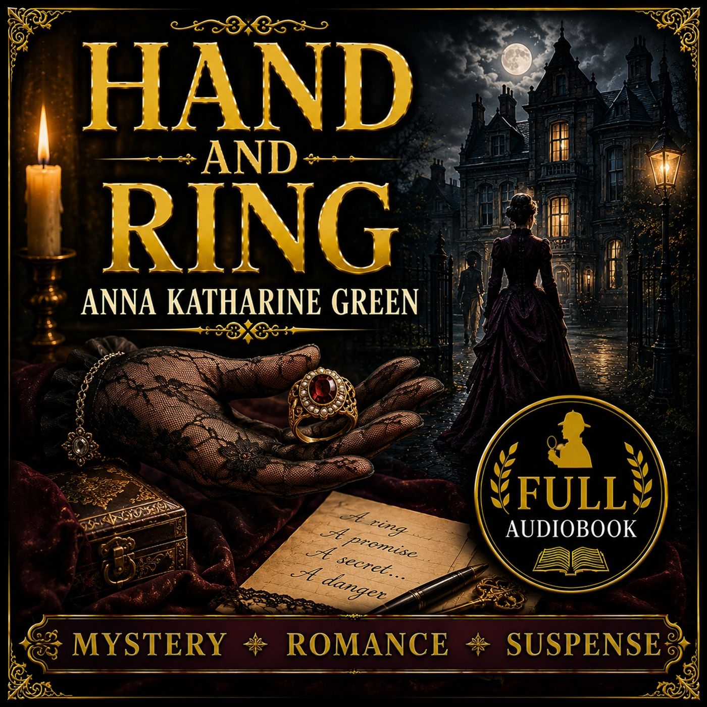 Hand and Ring by Anna Katharine Green | Full Audiobook 📖 A Victorian Mystery of Secrets, Romance & Suspense Part 1
