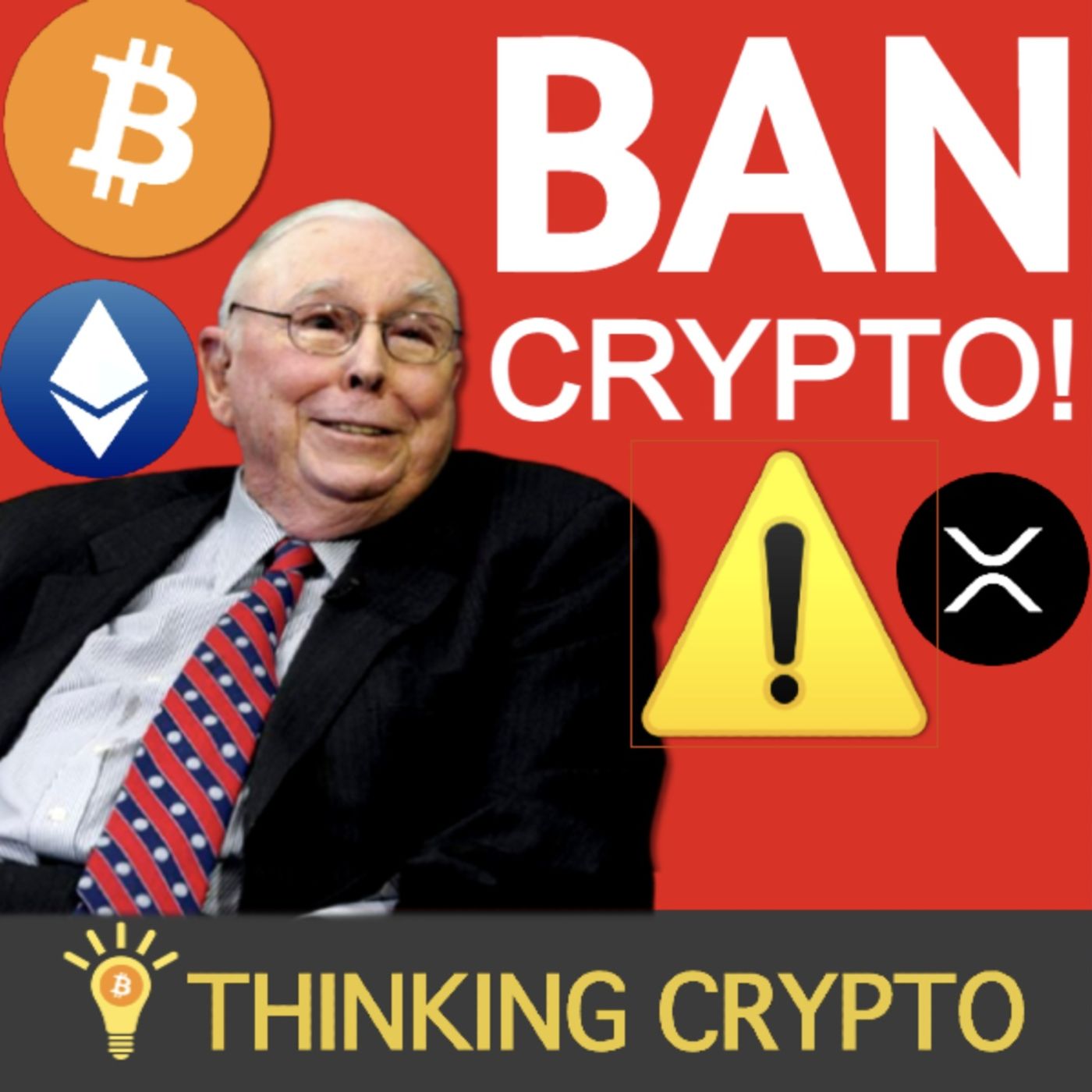 🚨BAN CRYPTO SAYS CHARLIE MUNGER!!