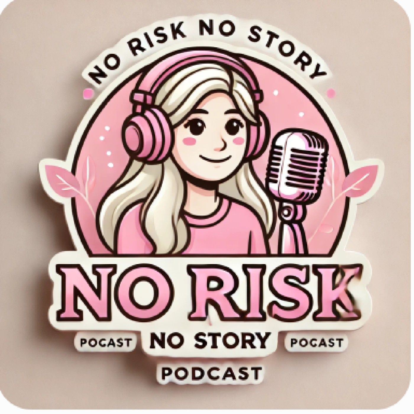 No risk no story podcast artwork
