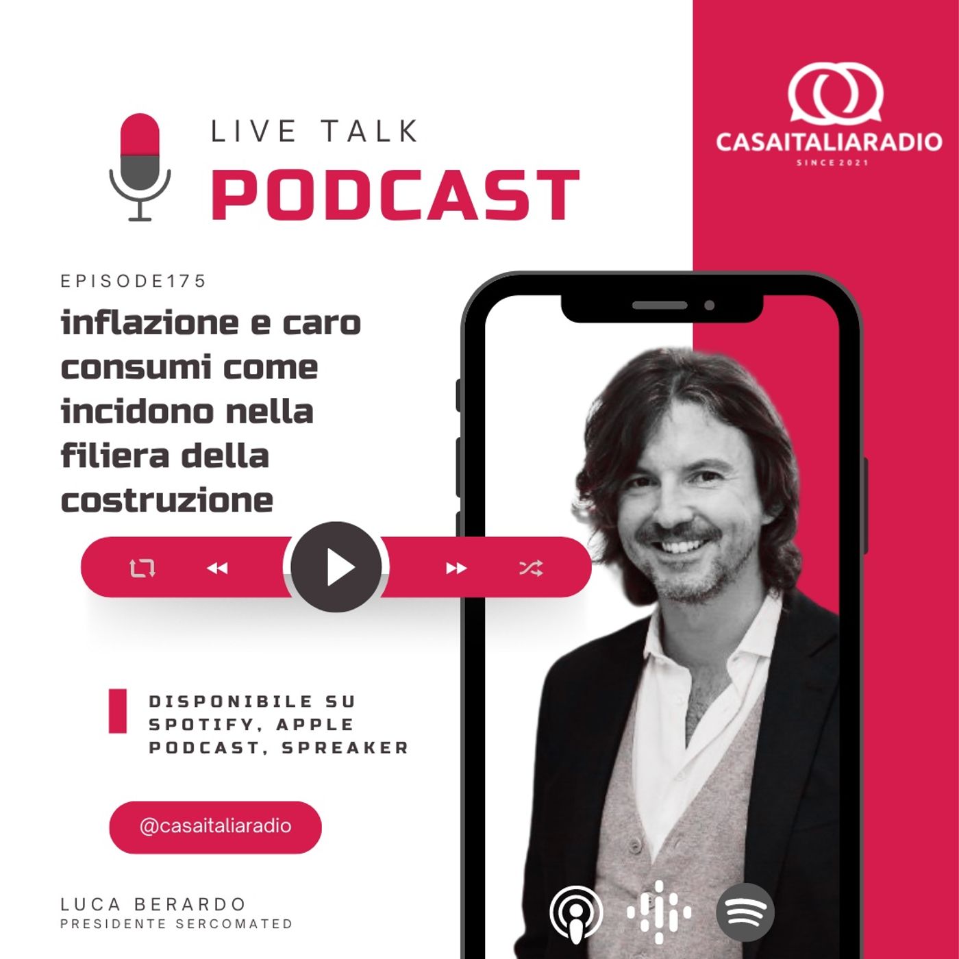 BM - Puntata N. 175 - Inflazione e caro consumi come incidono nella filiera delle costruzioni episode artwork