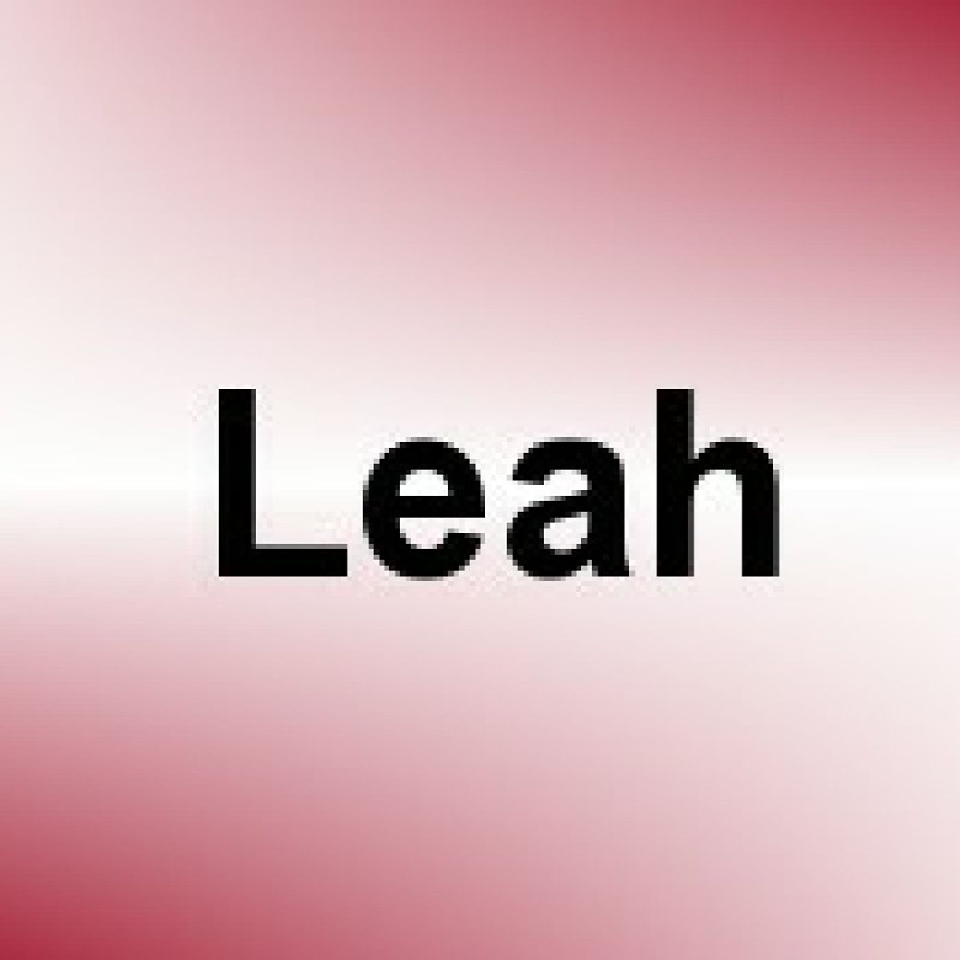 Leah: Biblical Names and Meanings