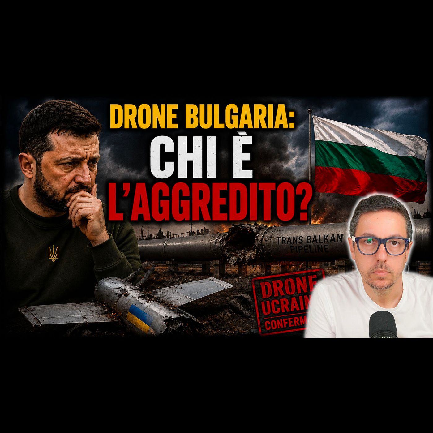 IL DRONE IN BULGARIA ERA UCRAINO. E ORA? episode artwork