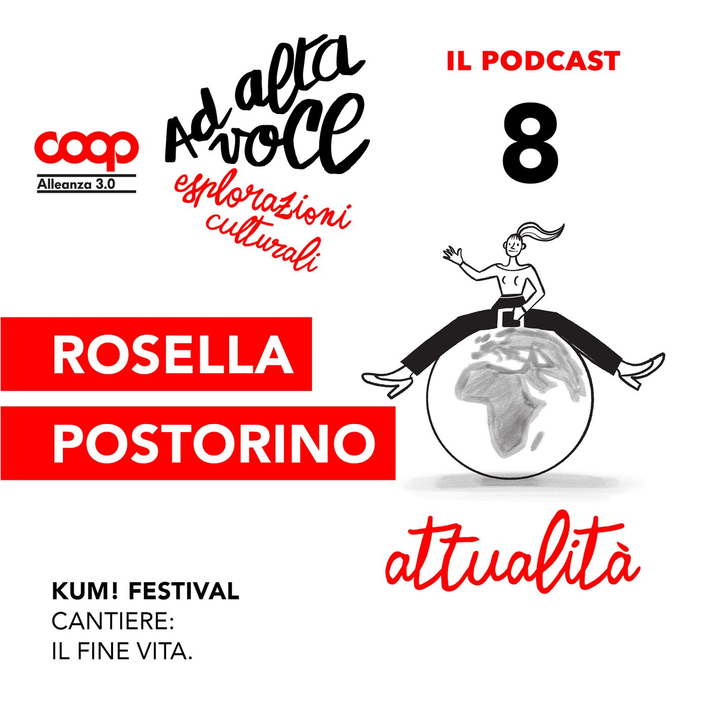 Ep. 8 - Rosella Postorino - KUM! Festival - Ad alta voce 2022