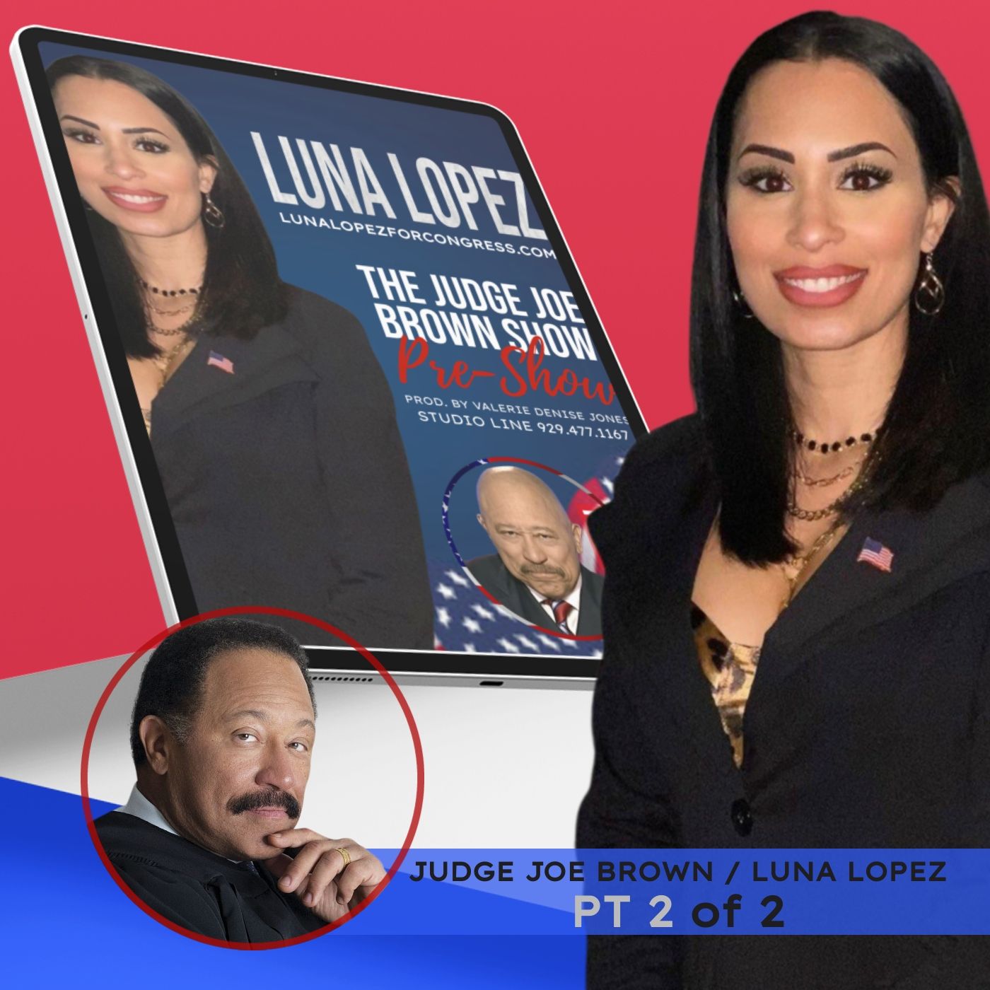 THE JUDGE JOE BROWN SHOW, PRODUCED BY VALERIE DENISE JONES