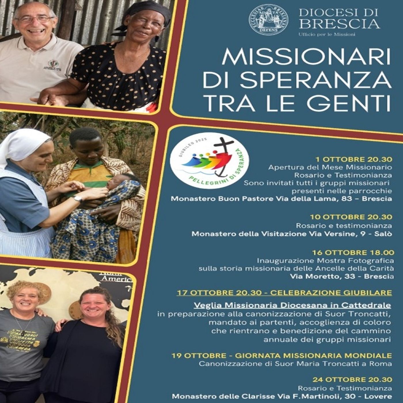 Un Ottobre Missionario alla luce del Giubileo: intervista ad Andrea Burato  -  25 settembre 2025 episode artwork