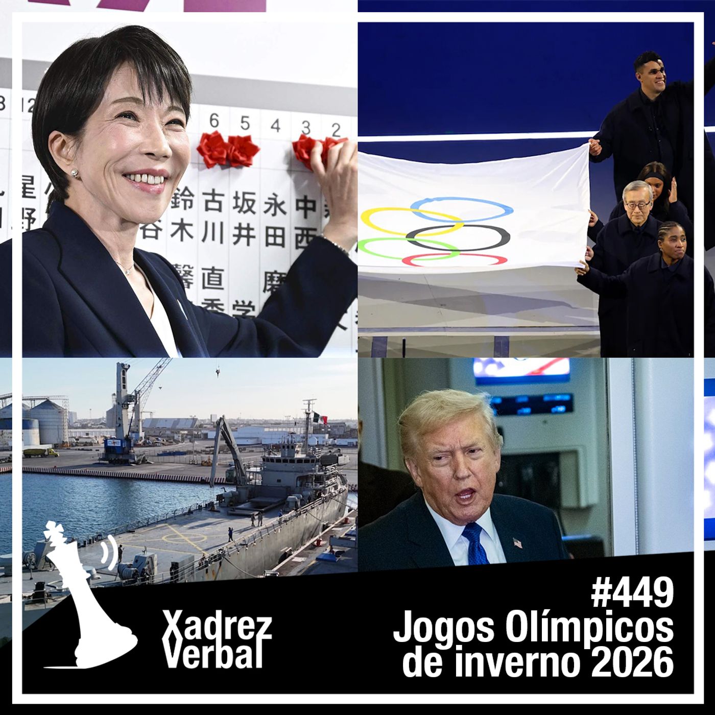Xadrez Verbal #449 Abertura dos Jogos Olímpicos de Inverno 2026