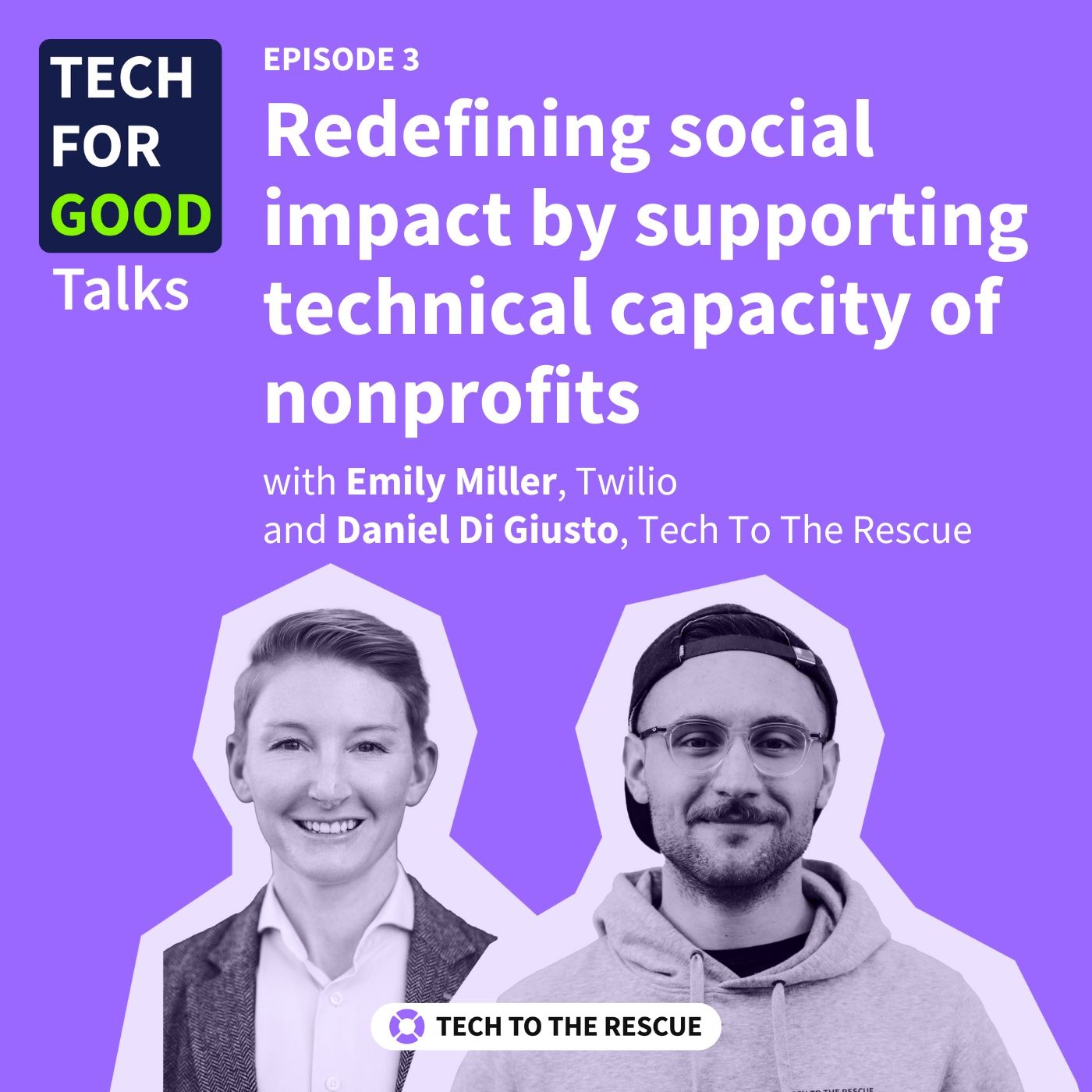 S1E3 Redefining social impact by supporting nonprofit tech capacity - with Emily Miller, Twilio episode artwork