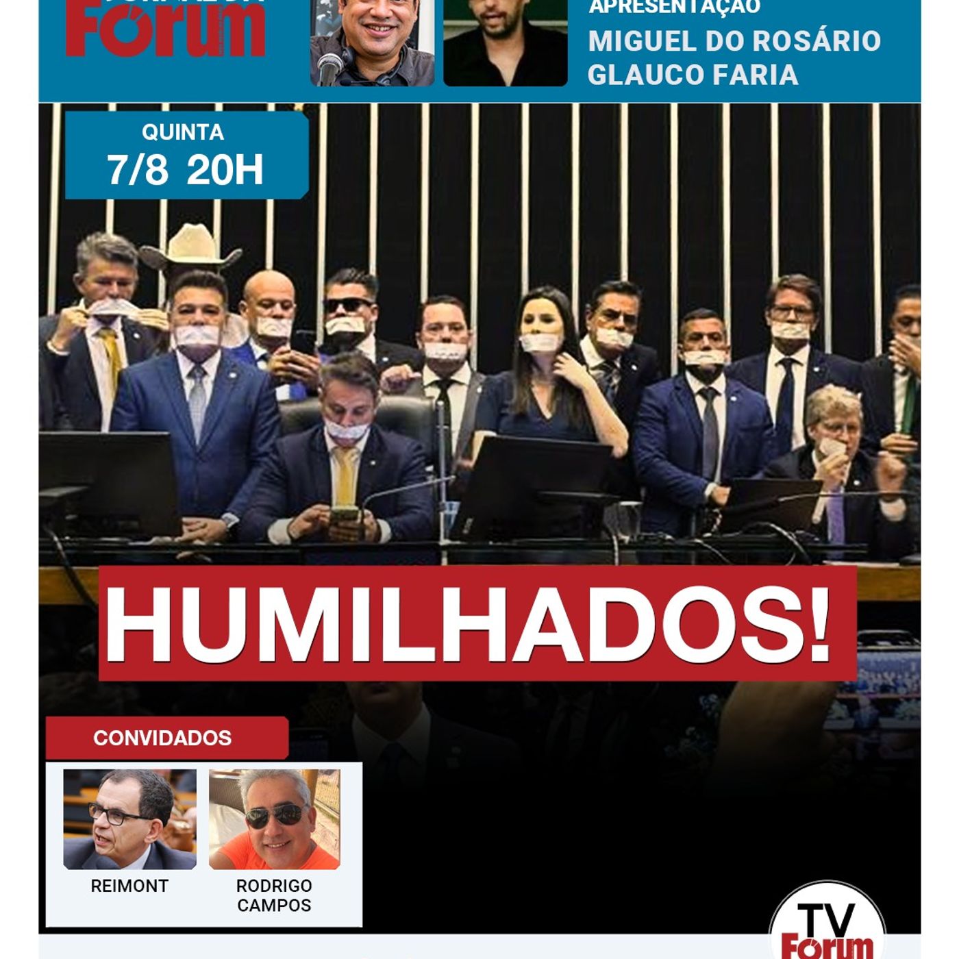 Golpistas foram escorraçados da Câmara e do Senado, sem acordo | 07.08.25 episode artwork