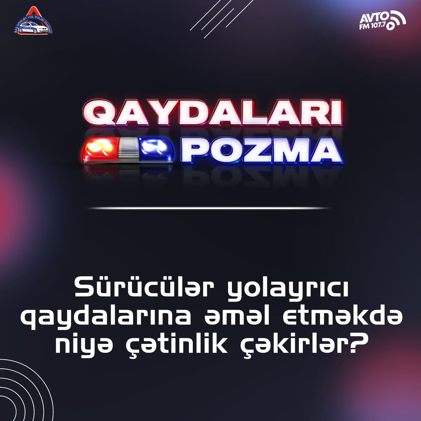 Sürücülər yolayrıcı qaydalarına əməl etməkdə niyə çətinlik çəkirlər? episode artwork