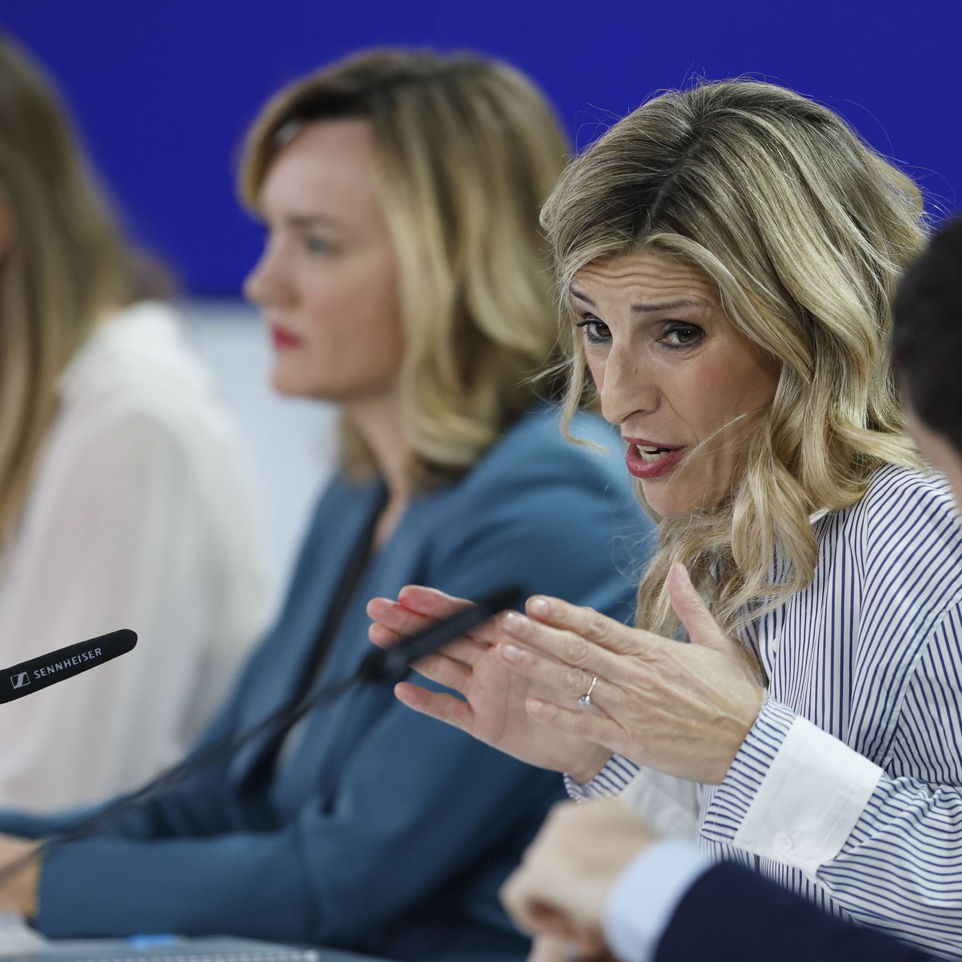 Tertulia de Dieter: La tensión entre Yolanda Díaz y Pilar Alegría por el SMI