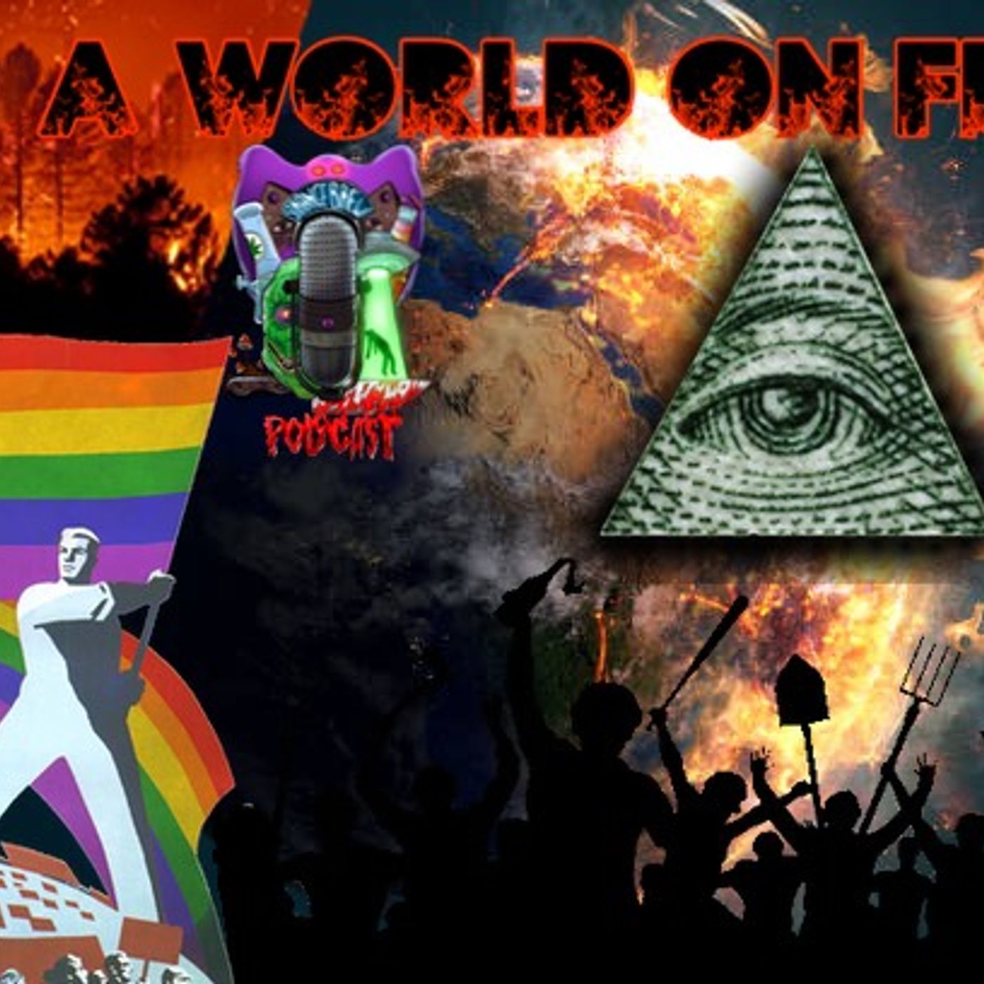 A World on Fire | Indoctrination of Identity politics, Cult mentality & The Burning of Canada!
