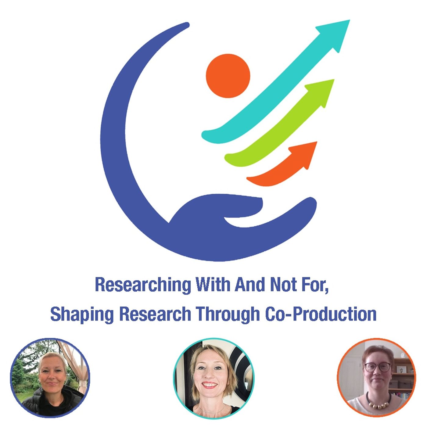 Researching with and not for - shaping research through co-production episode artwork