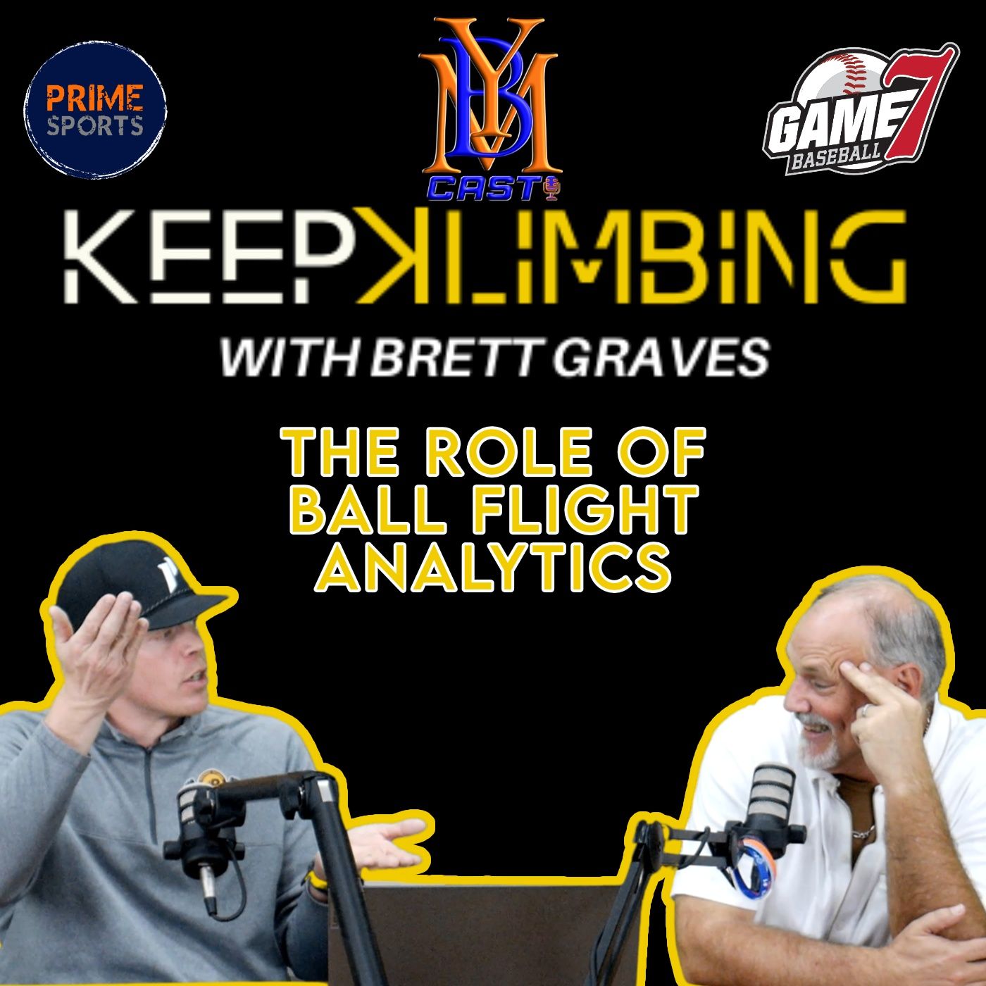 Keep Klimbing w/ Brett Graves | The Role of Ball Flight Analytics | YBMcast episode artwork