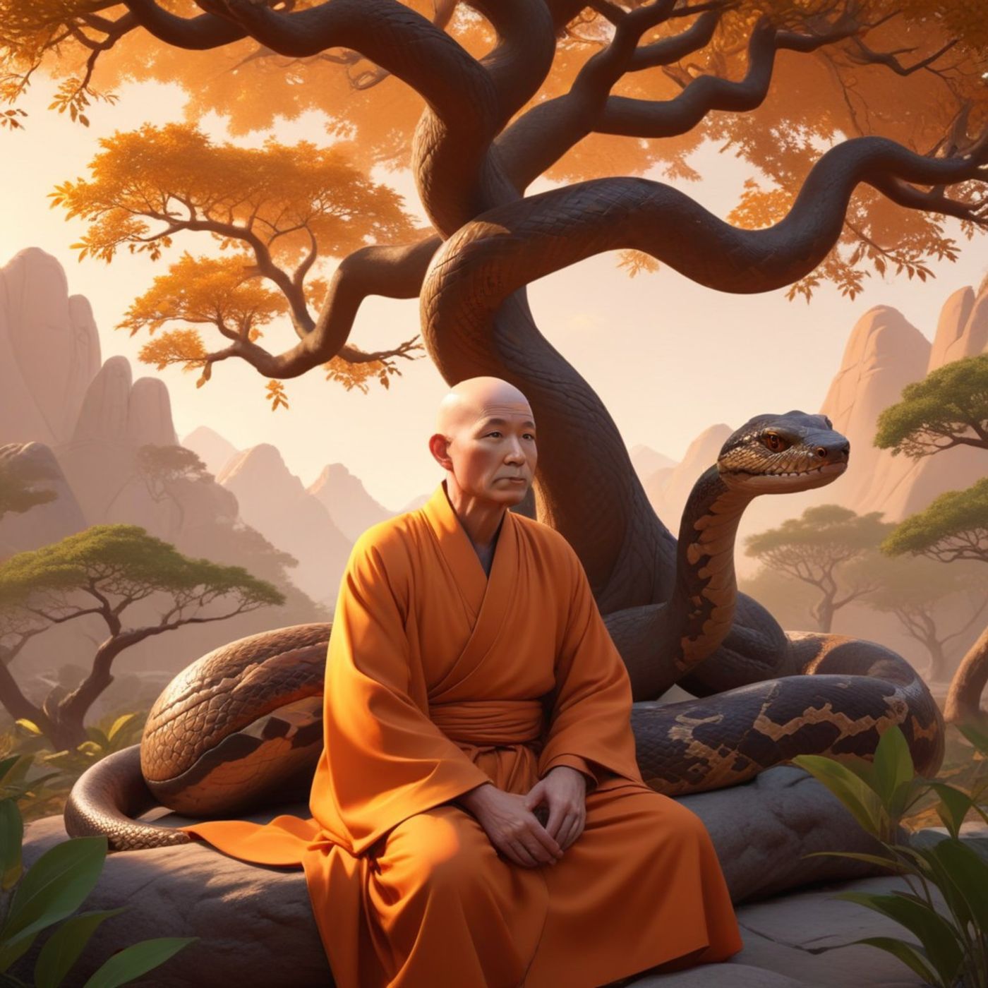 Gautam buddha story in which he tells a king that why some times bad things happen to good people. In this story you will come to know that episode artwork