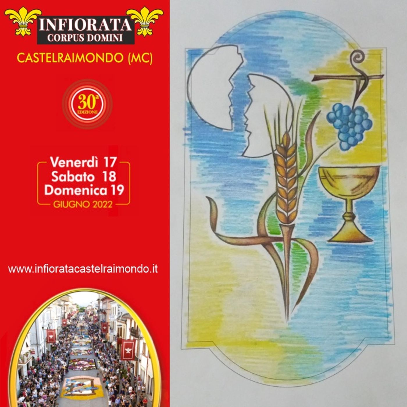 Infiorata Castelraimondo 2022 - GTMarche