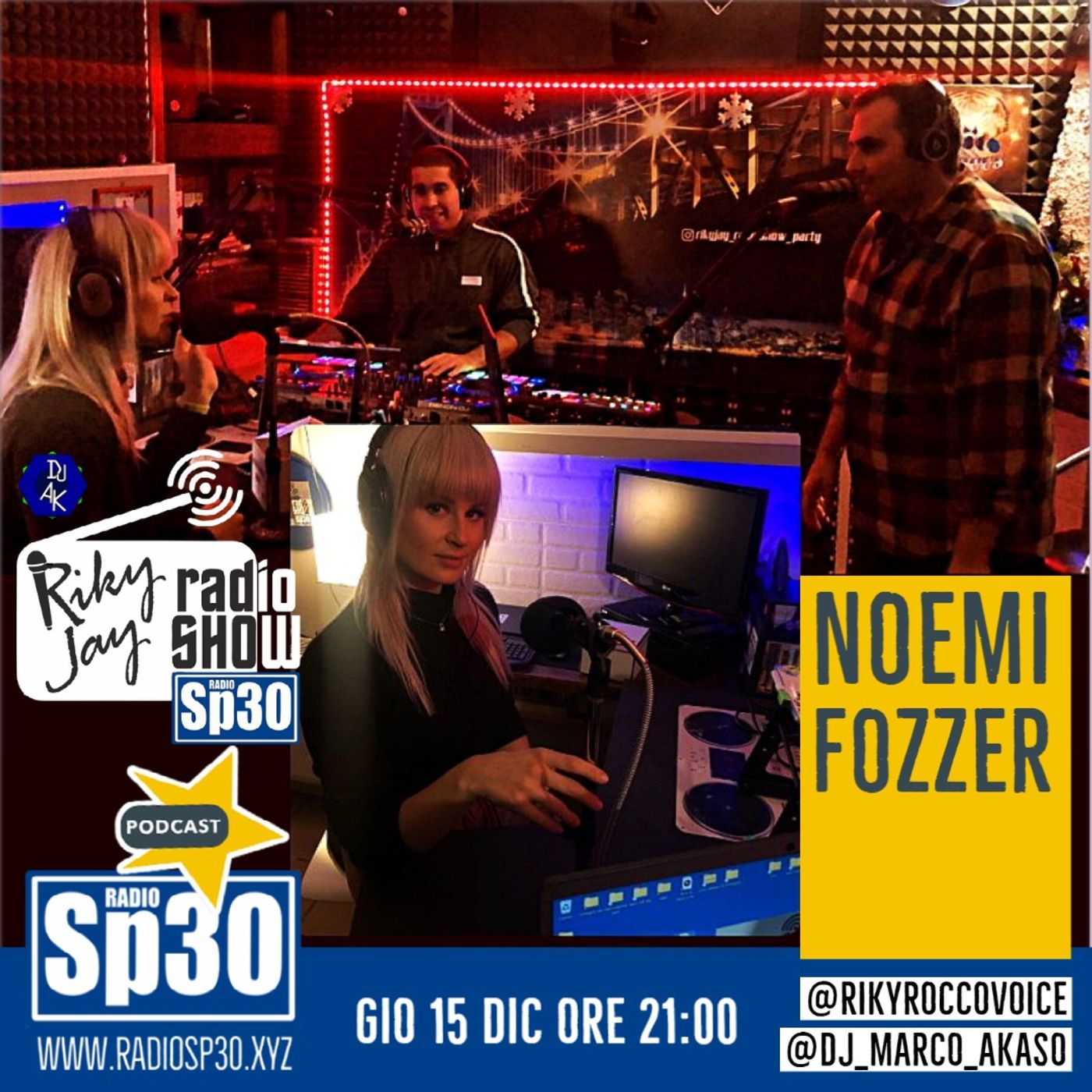 RikyJay Radio Show - ST.4 N.12 - ospite Noemi Fozzer episode artwork