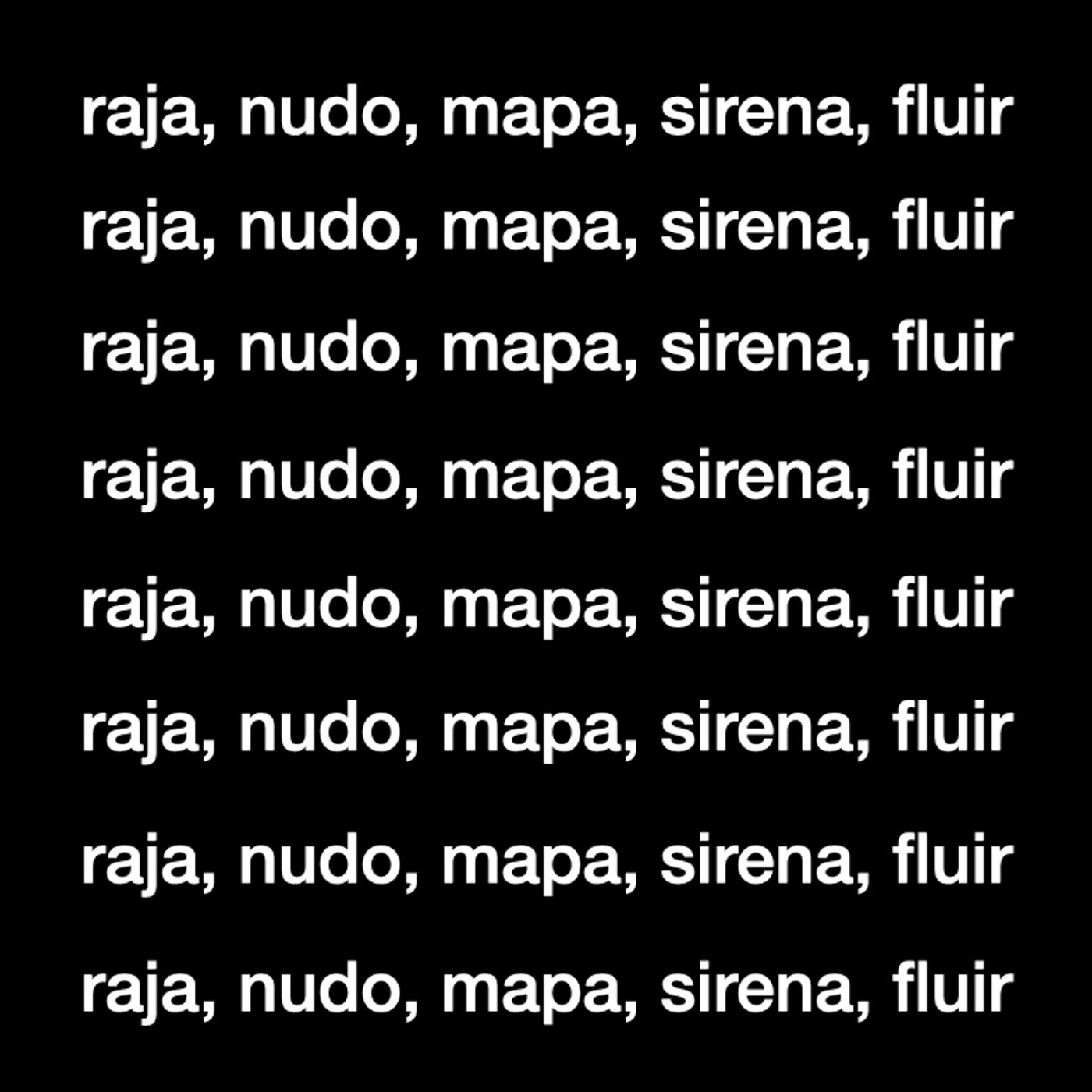 raja, nudo, mapa, sirena, fluir