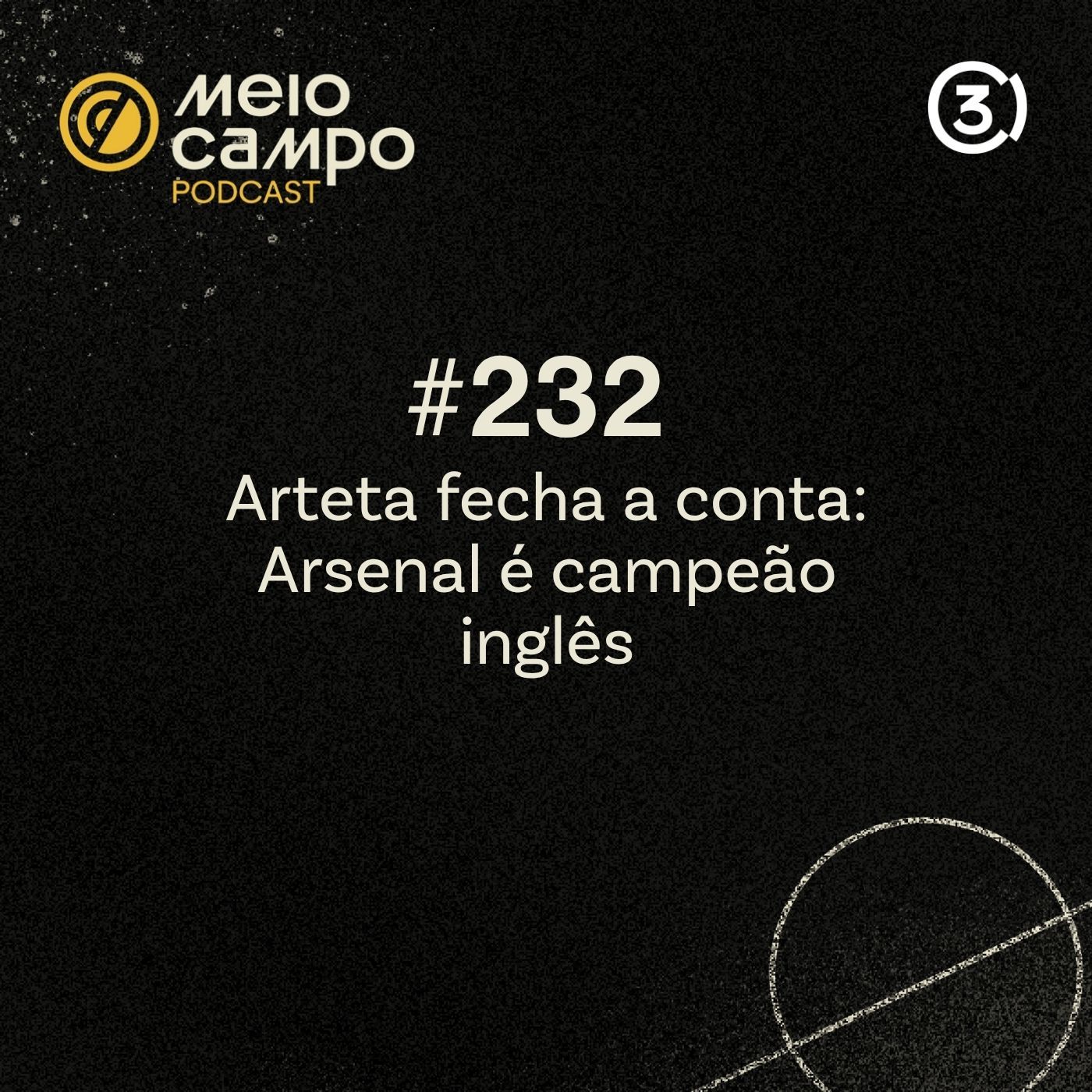 #232 - Arteta fecha a conta e Arsenal é campeão inglês episode artwork