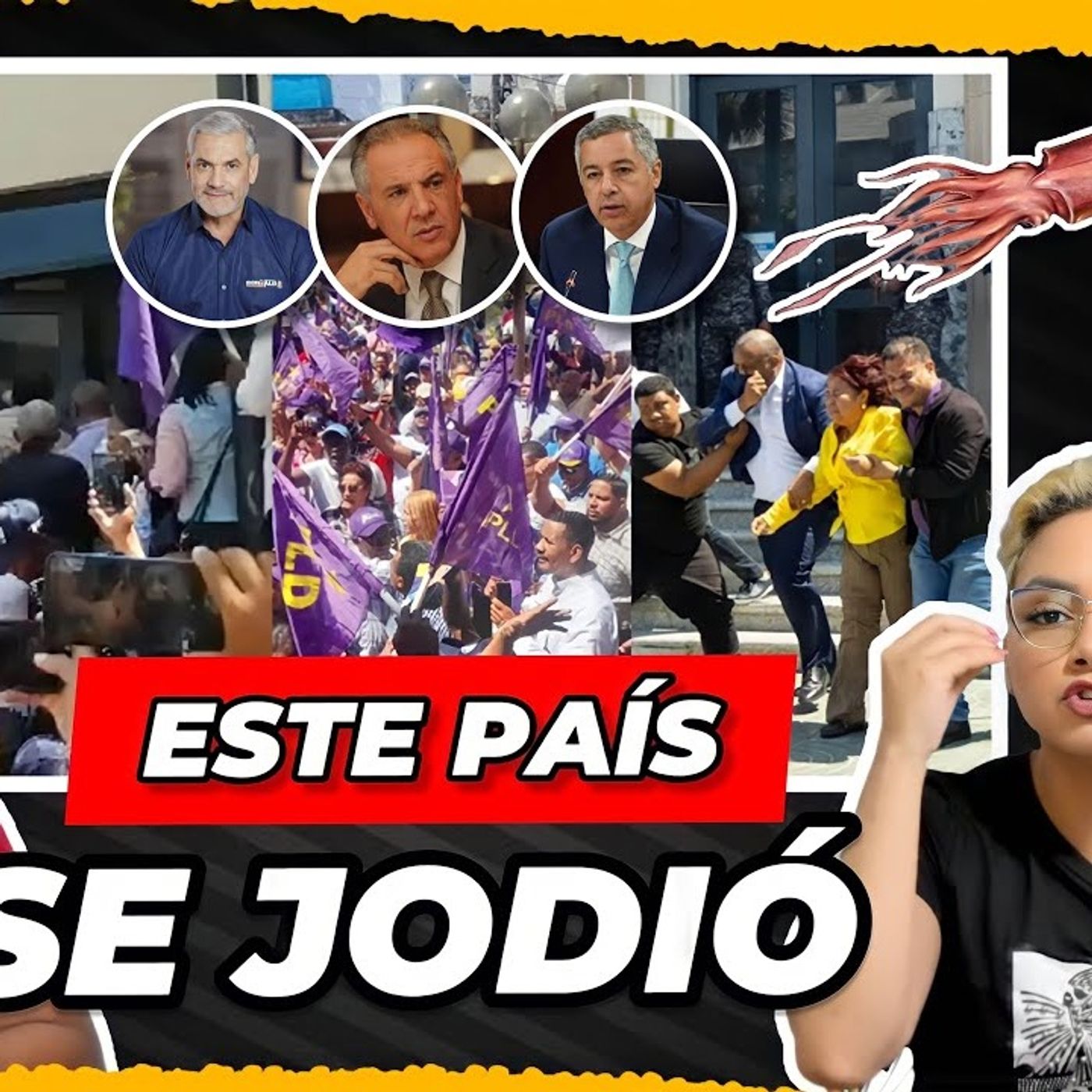 POLICÍA ARREMETE CONTRA MILITANTES DEL PLD EN LA CASA NACIONAL episode artwork