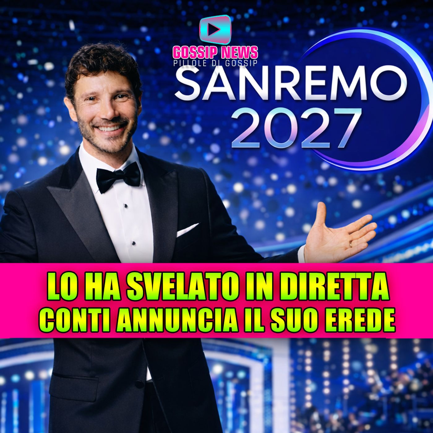 Sanremo 2027: Conti ha già scelto il suo erede e lo ha svelato in diretta Sanremo 2027: Conti ha già scelto il suo erede e lo ha svelato in diretta