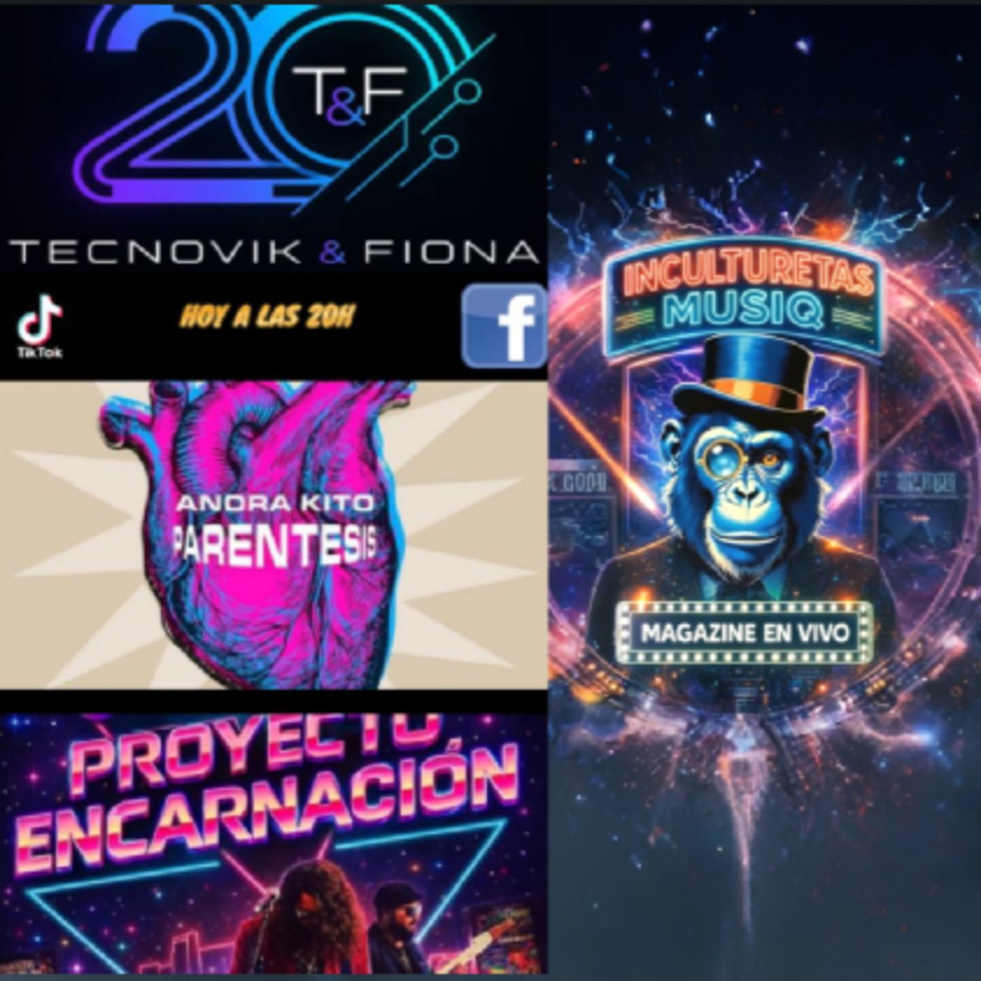 Los directos, mejor sobre el escenario: Anora Kito, Proyecto Encarnacion y Tecnovik & Fiona episode artwork