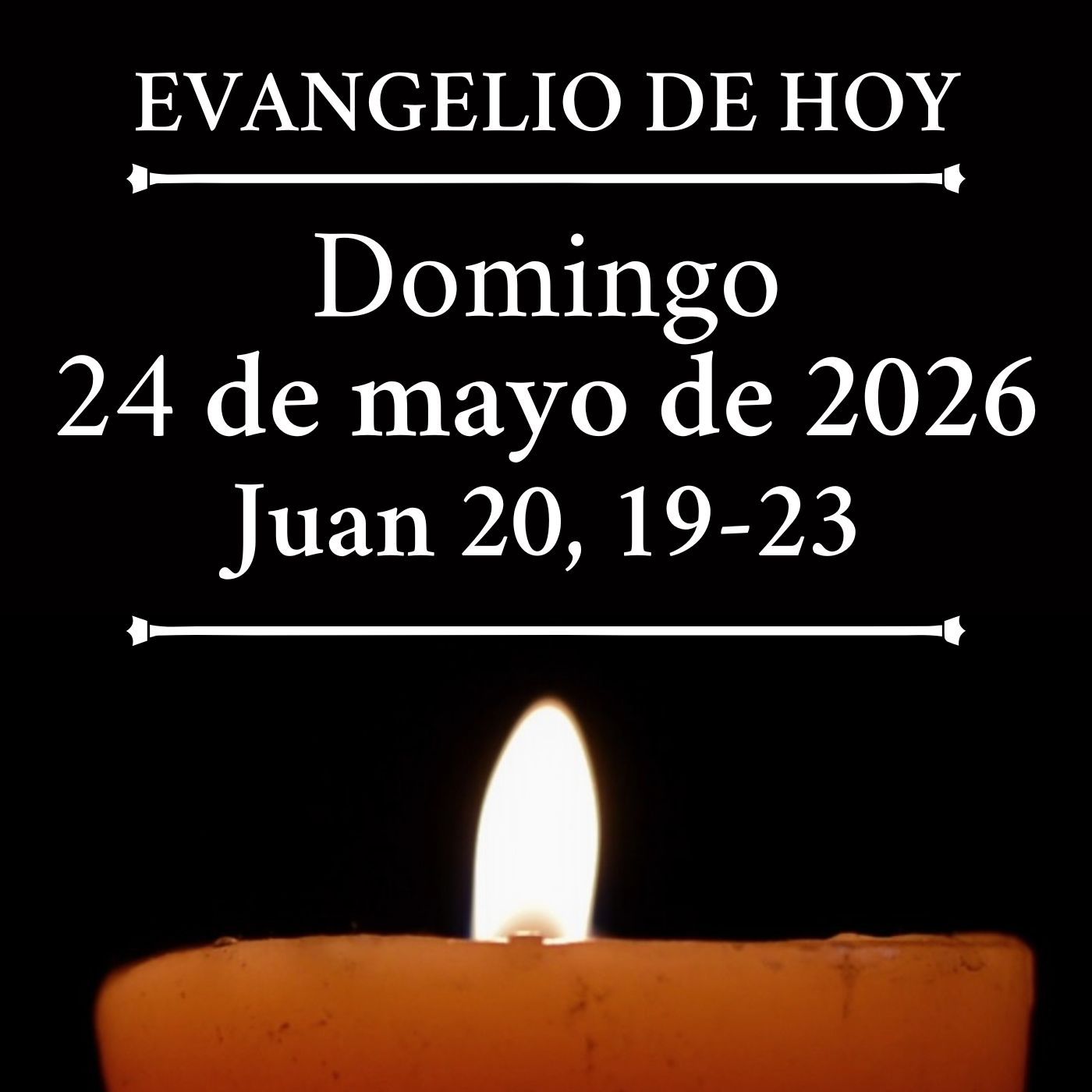 Evangelio del domingo 24 de mayo de 2026 - «Paz a vosotros» episode artwork