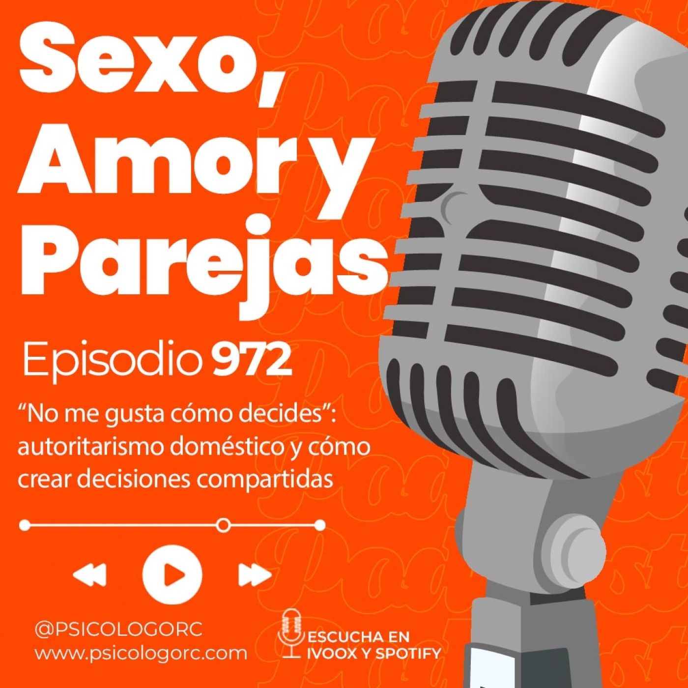 E972 “No me gusta cómo decides”: autoritarismo doméstico y cómo crear decisiones compartidas episode artwork