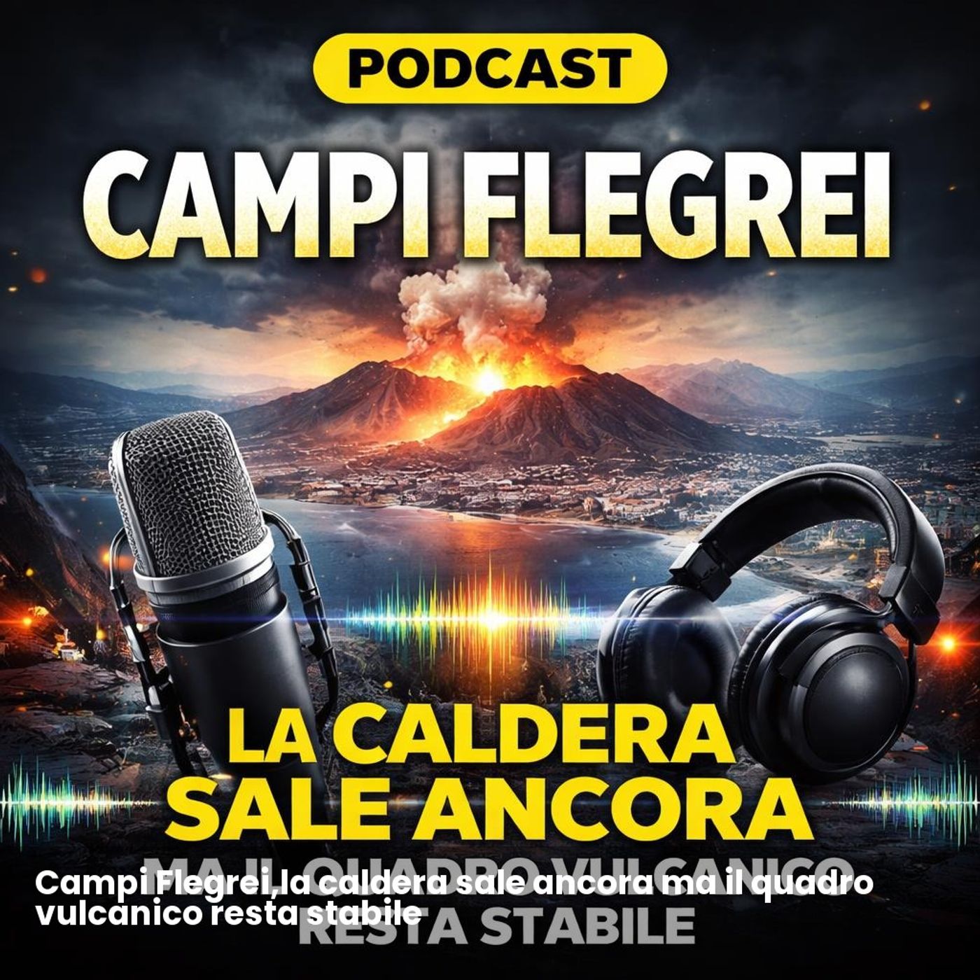Campi Flegrei,la caldera sale ancora ma il quadro vulcanico resta stabile episode artwork