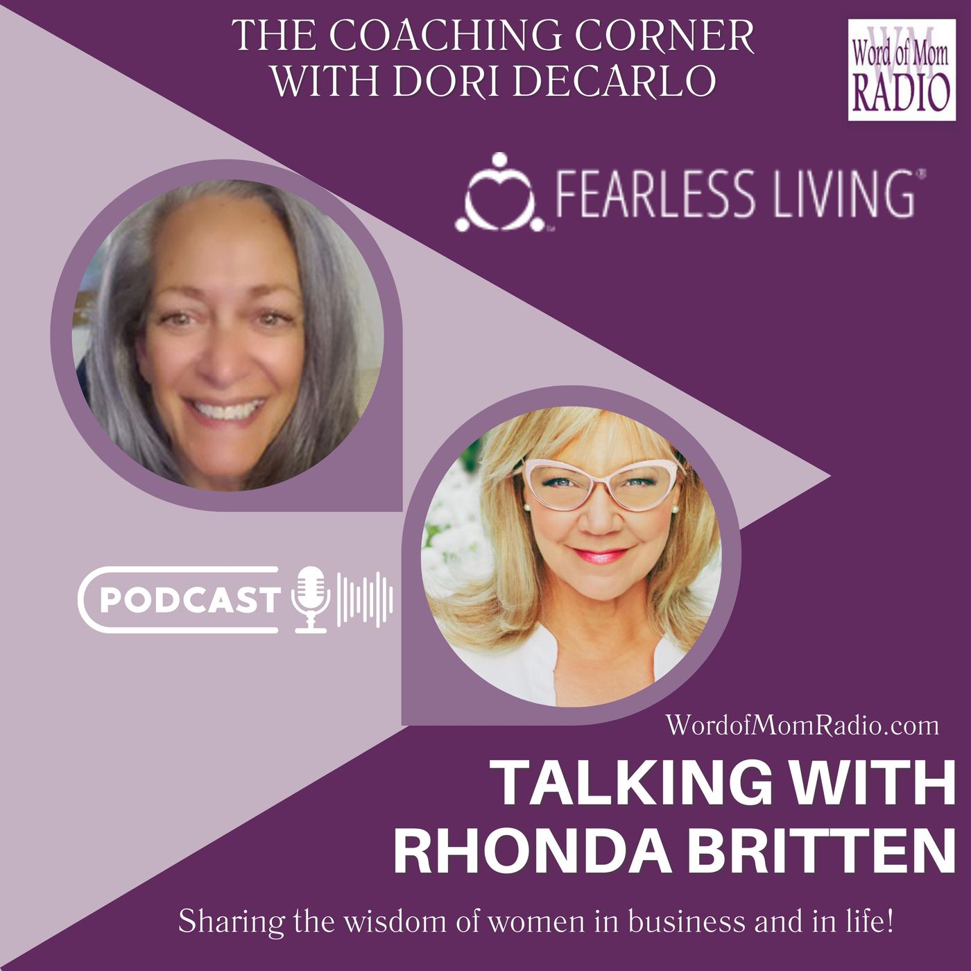 Rhonda Britten on The Coaching Corner with Dori DeCarlo