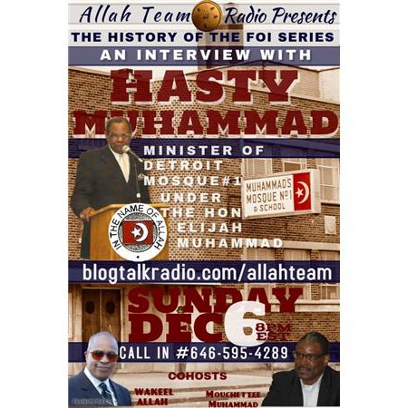FOI Series: Interview w/ Hasty Muhammad, Former Minister of Detroit Mosque #1 episode artwork