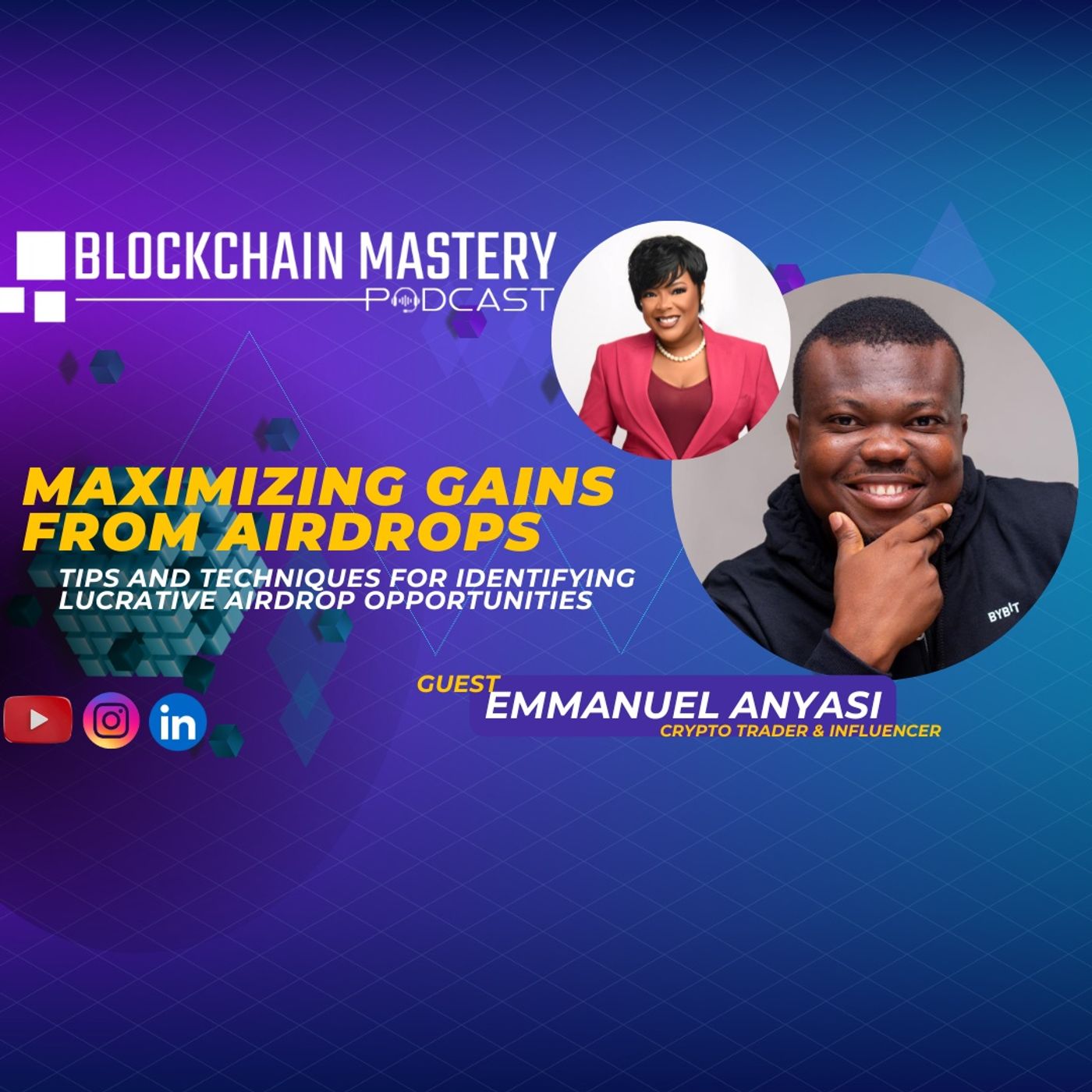 Maximizing Gains From Airdrops: How To Strategically Claim And Manage Tokens // Blockchain Mastery With Emmanuel Anyasi Maximizing Gains From Airdrops: How To Strategically Claim And Manage Tokens // Blockchain Mastery With Emmanuel Anyasi