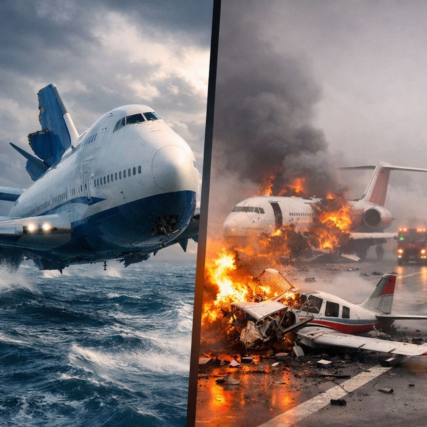 Wrestling a 747 and Linate's Blind Collision episode artwork