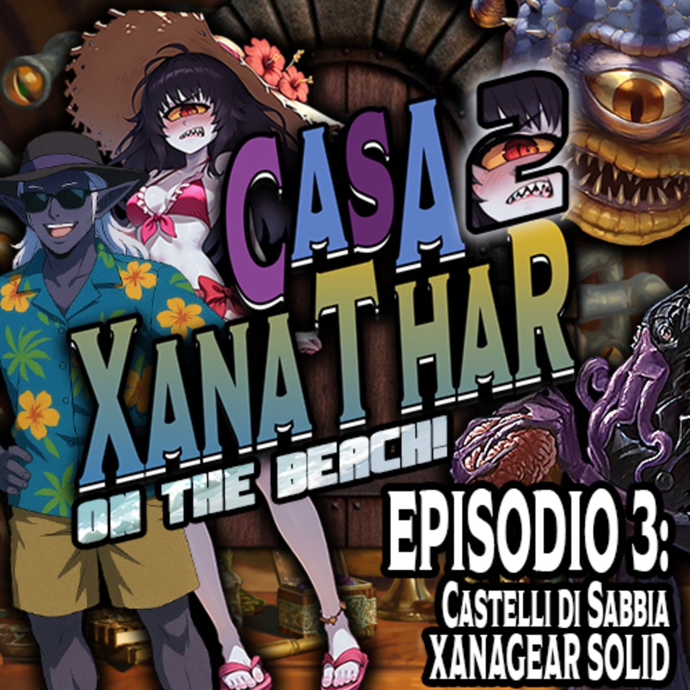 S2E3 - Castelli di Sabbia - XANAGEAR SOLID episode artwork