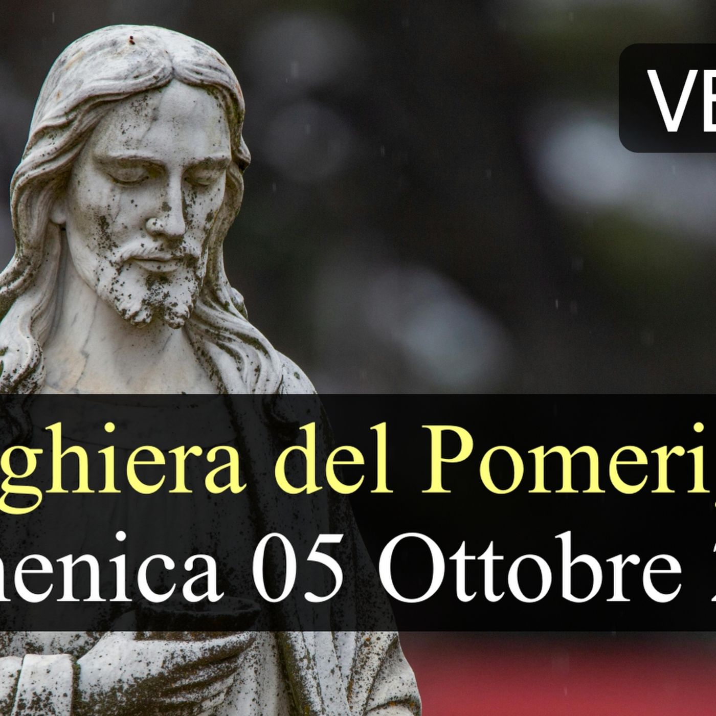 Preghiera del Pomeriggio DOMENICA 05 OTTOBRE 2025 ❤️ Secondi Vespri XXVII Domenica T.O.