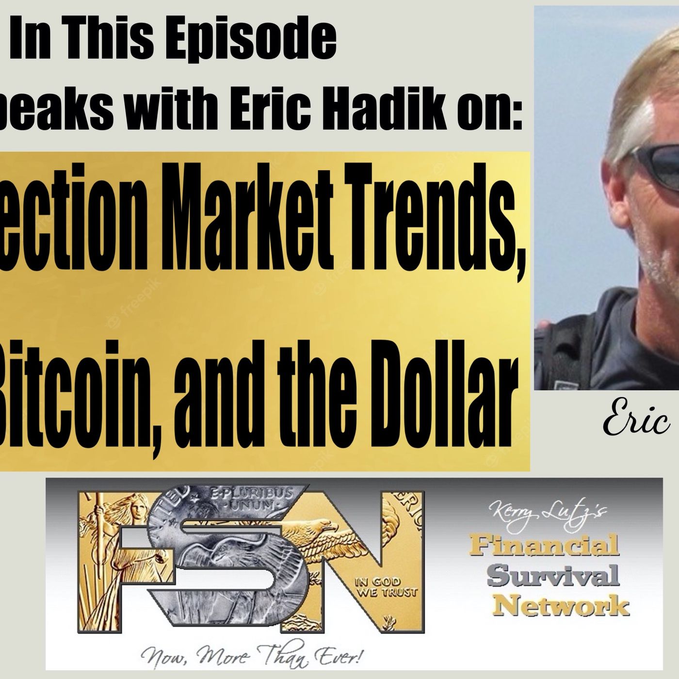 cover of episode Post-Election Market Trends, Gold, Bitcoin, and the Dollar - Eric Hadik #6197