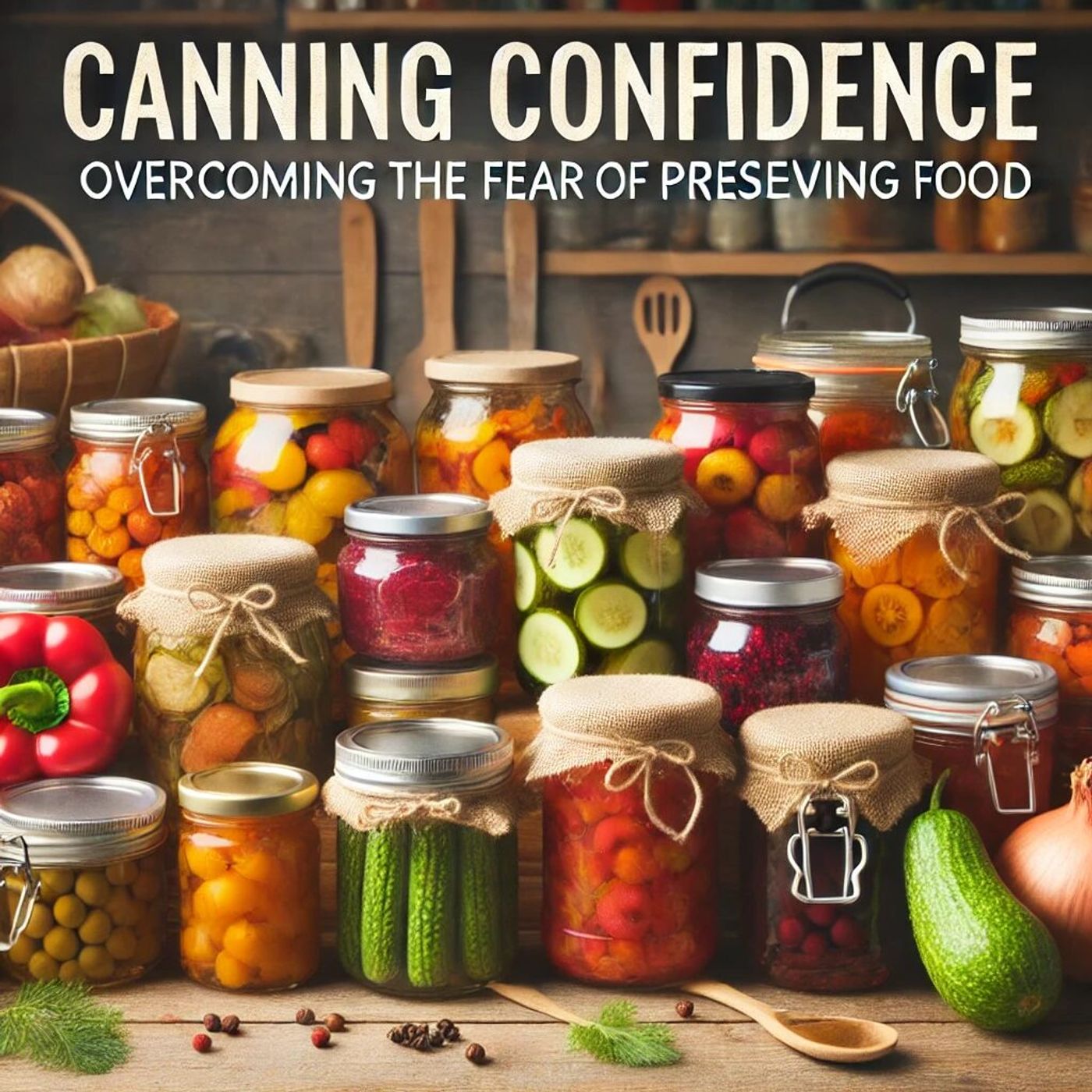 Canning Confidence: Don't Let Fear Ruin Your Pantry | Episode 335