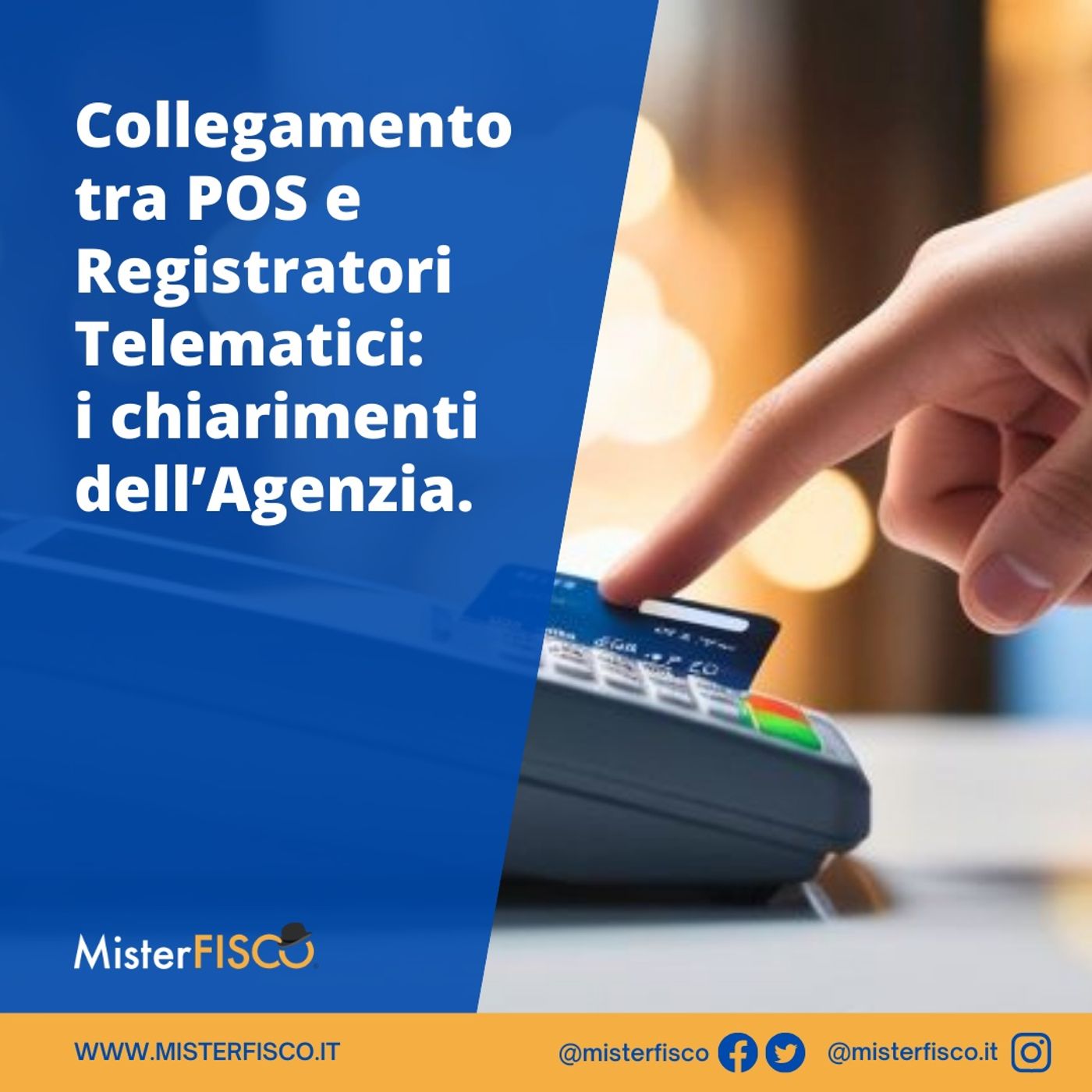 Collegamento tra POS e Registratori Telematici: i chiarimenti dell’Agenzia episode artwork
