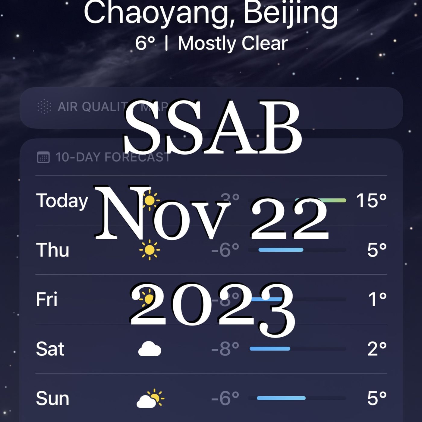 SSAB - November 22, 2023