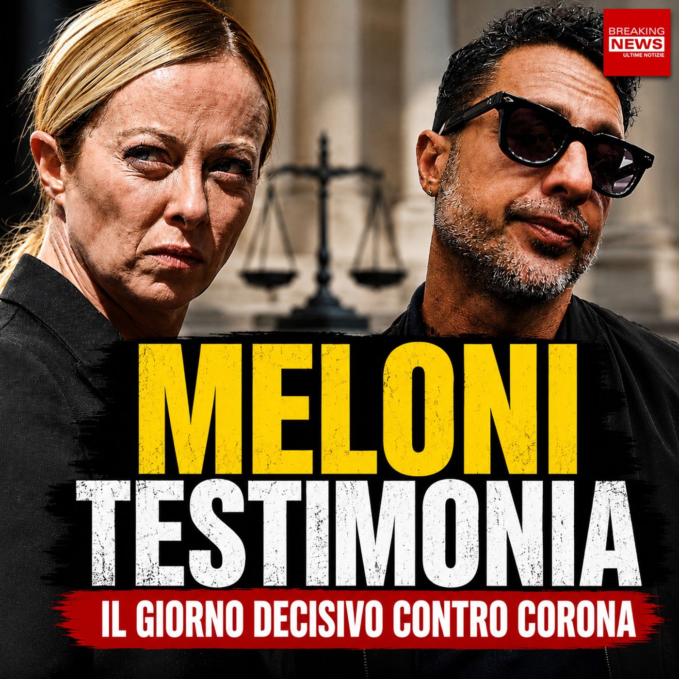 Meloni contro Corona: la premier andrà in aula e testimonierà davanti ai giudici episode artwork