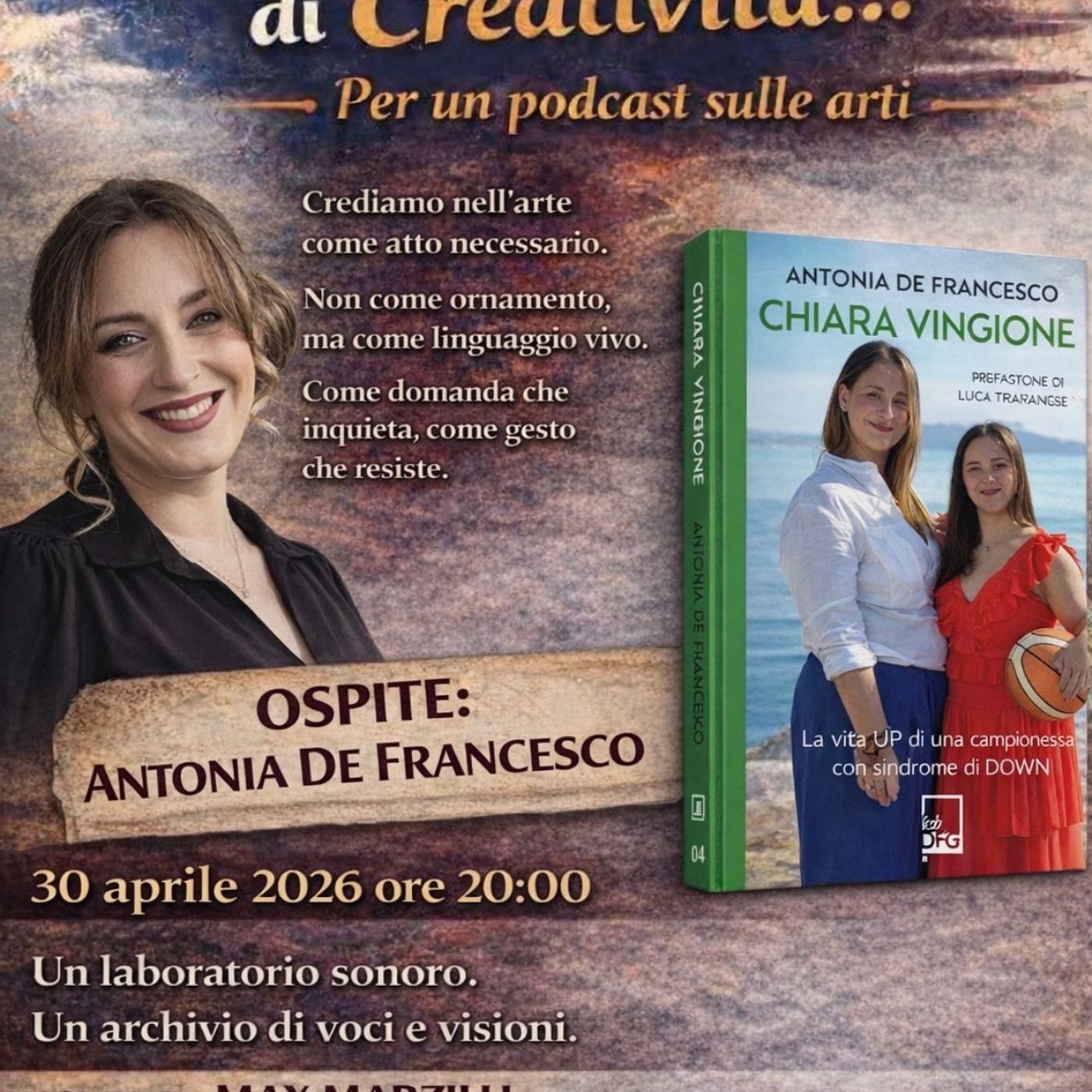 50 SFUMATURE DI CREATIVITA' con la scrittrice ANTONIA DE FRANCESCO episode artwork