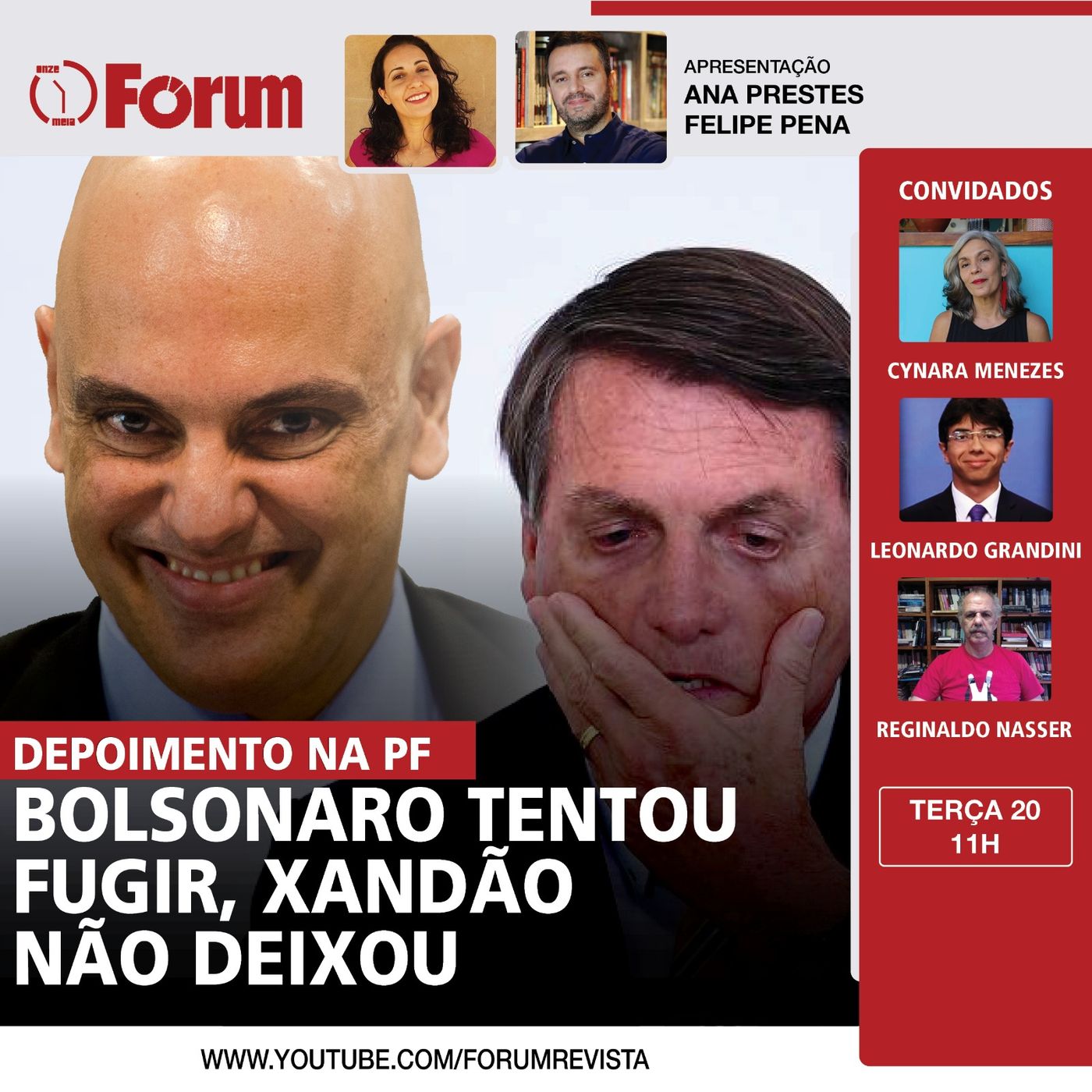 Depoimento na PF: Bolsonaro tentou fugir, Xandão não deixou episode artwork