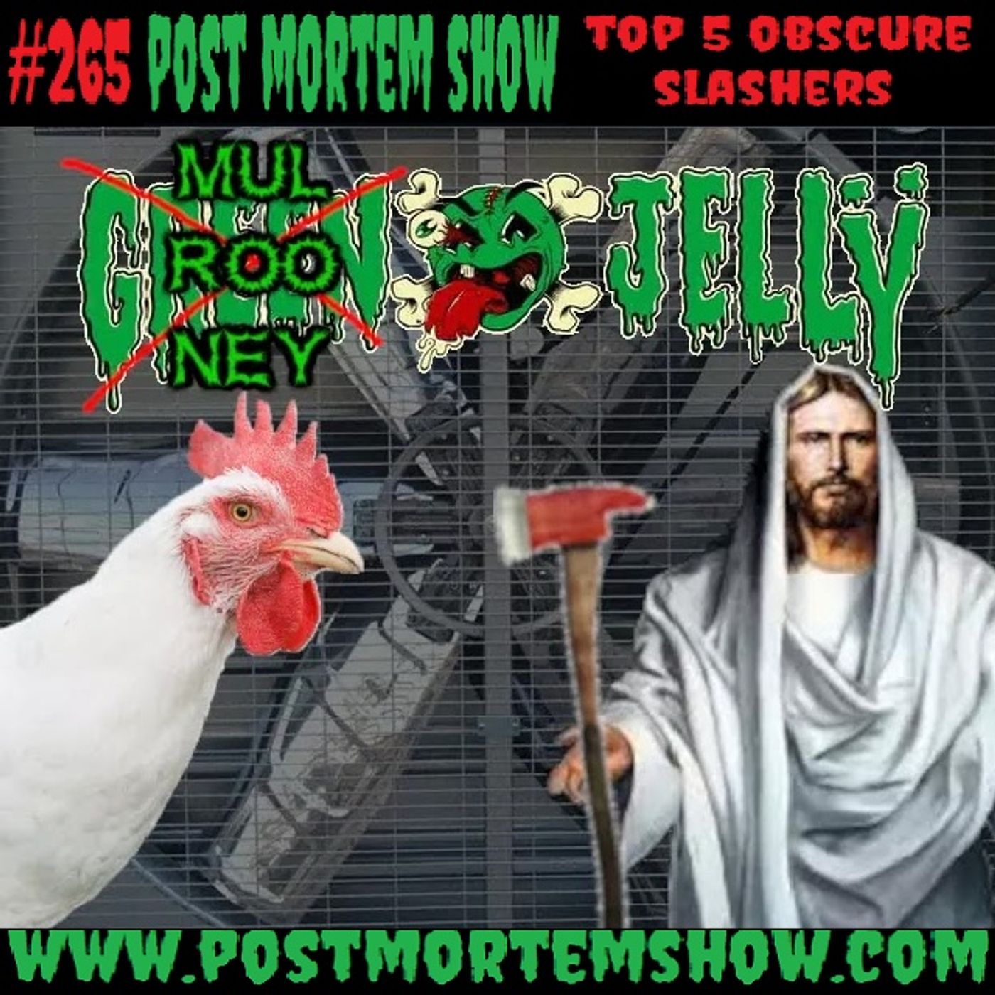 e265 - Mulrooney Jelly (Top 5 Obscure Slashers) episode artwork