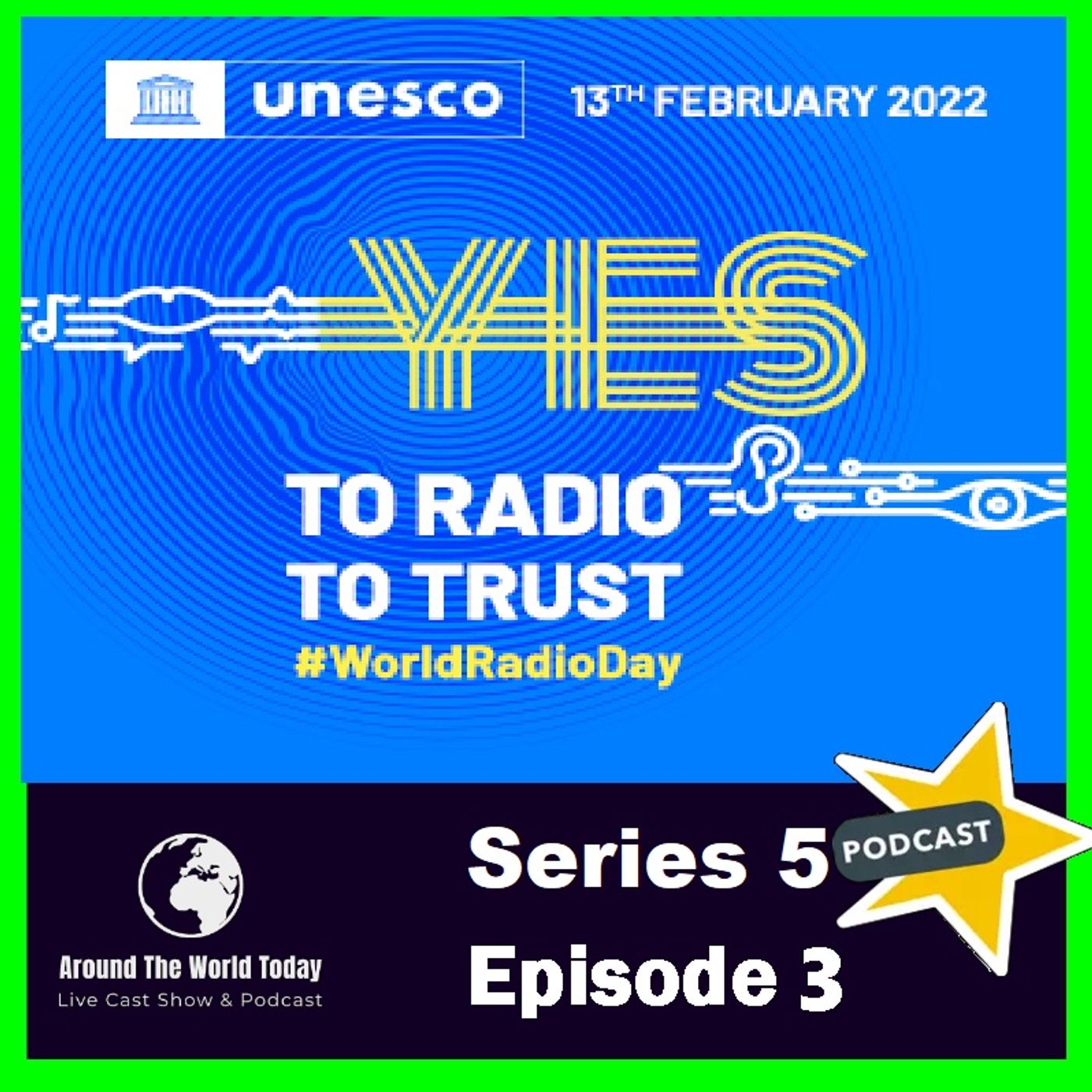 Around The World Today Series 5 Episode 3  - It Is World Radio Day 2022 episode artwork