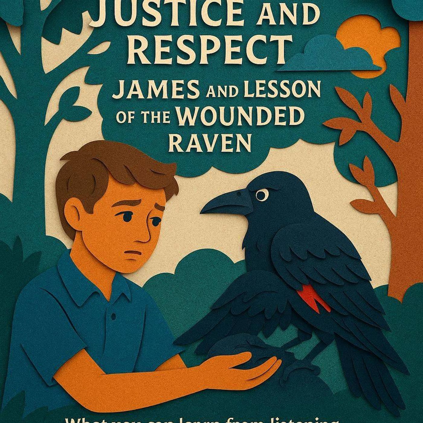 【Leyenda de Justicia y Respeto】 James y la Lección del Cuervo Herido ｜ (Lo que puedes aprender al escuchar: Que la vida de cada criatura es episode artwork