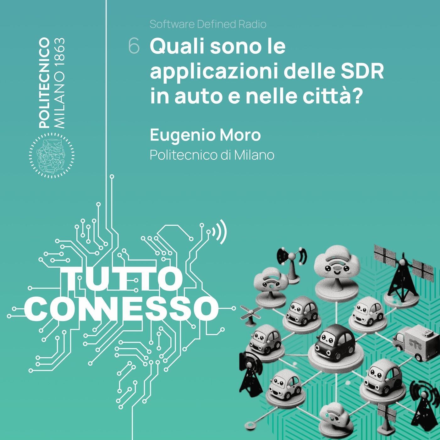 Quali sono le applicazioni delle SDR in auto e nelle città? Con Eugenio Moro episode artwork