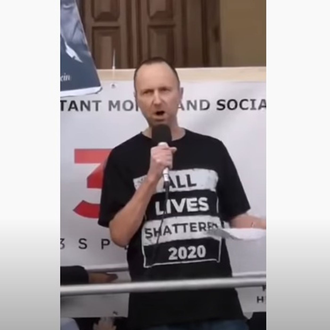 Mark Devlin speech at Freedom Rally, Birmingham, UK, 31/10/20