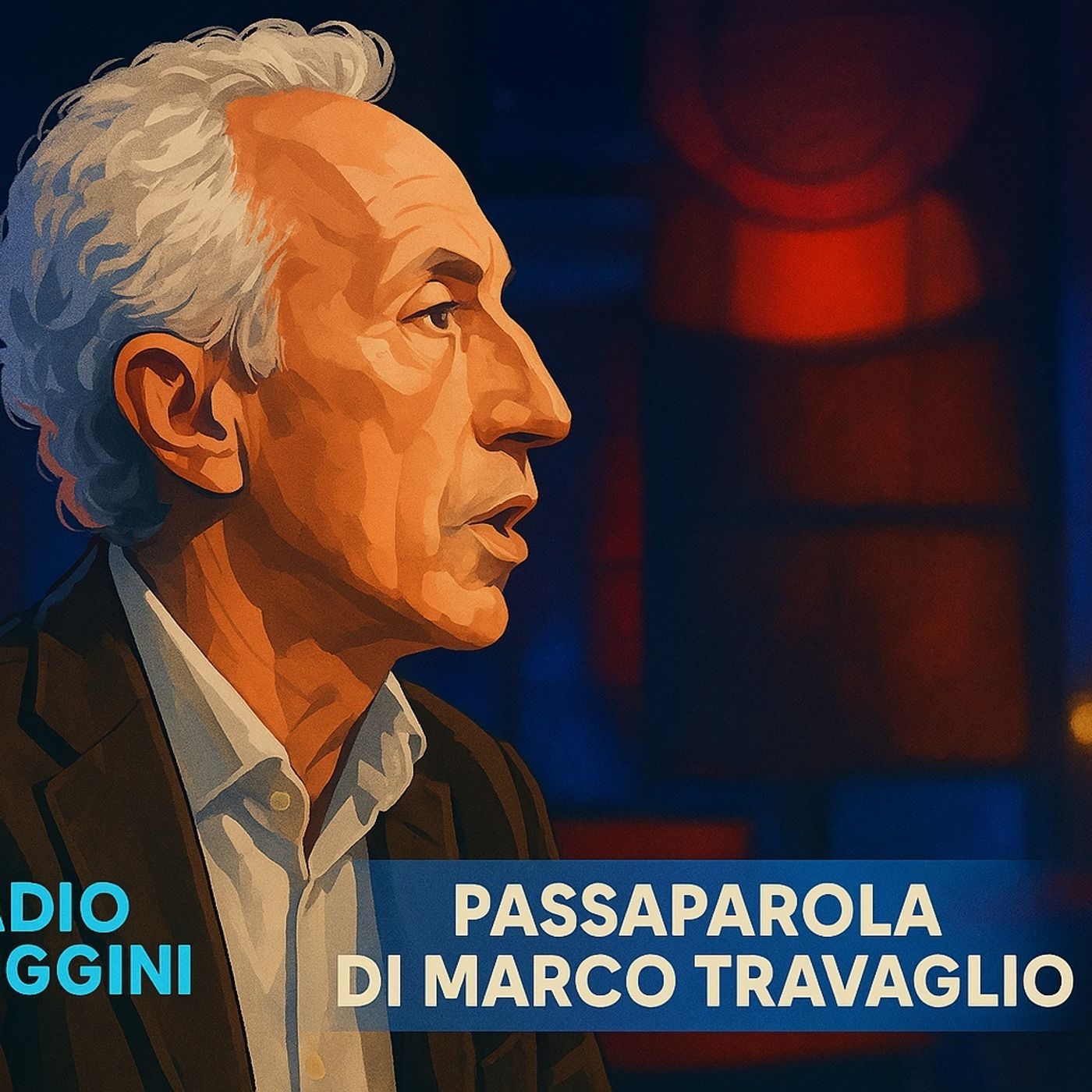 Il Passaparola di Marco Travaglio ad Accordi e Disaccordi, Nove, 12 aprile 2025 - Commento di Radio Puggini episode artwork