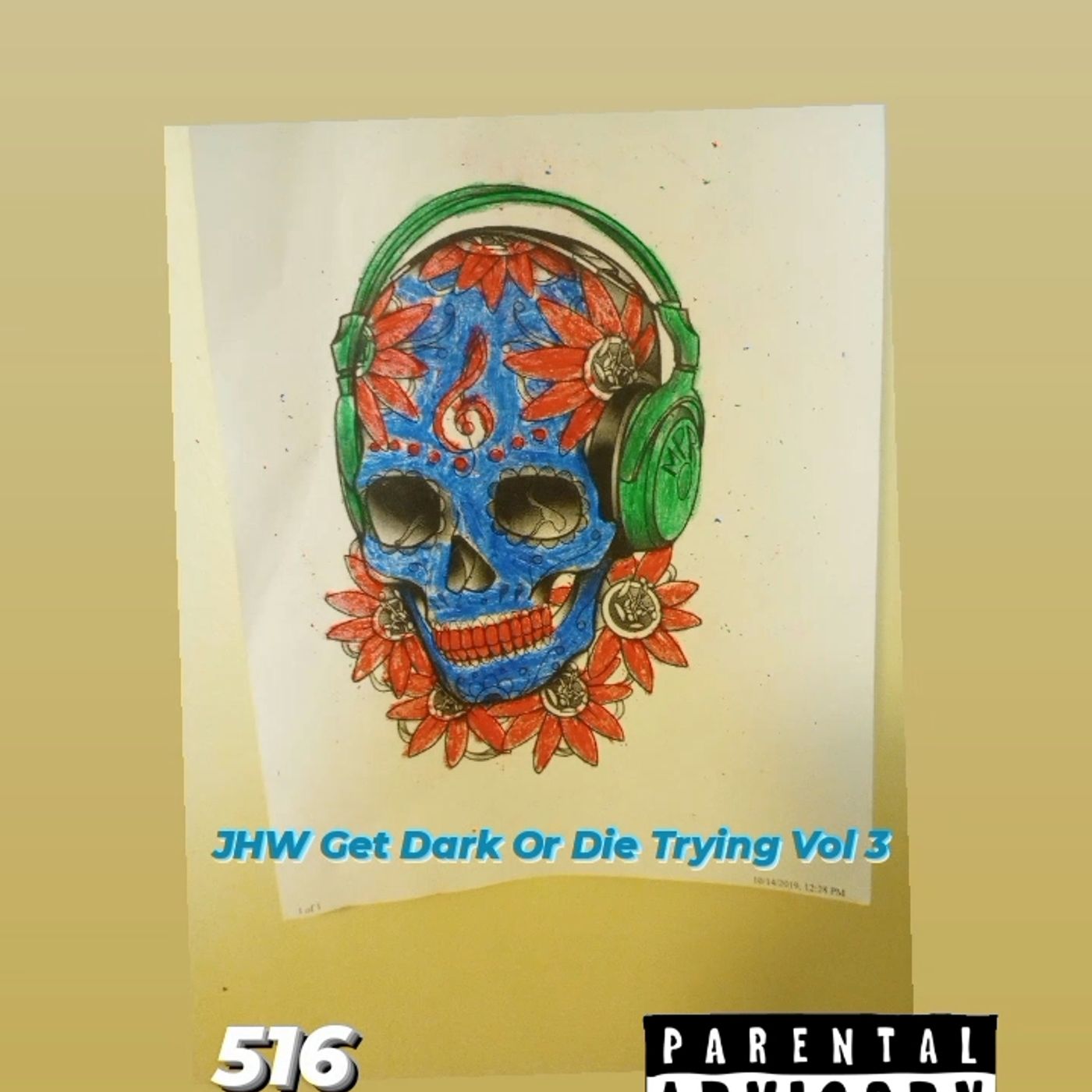 JHW Get Dark Or Die trying Vol 3 cover art
