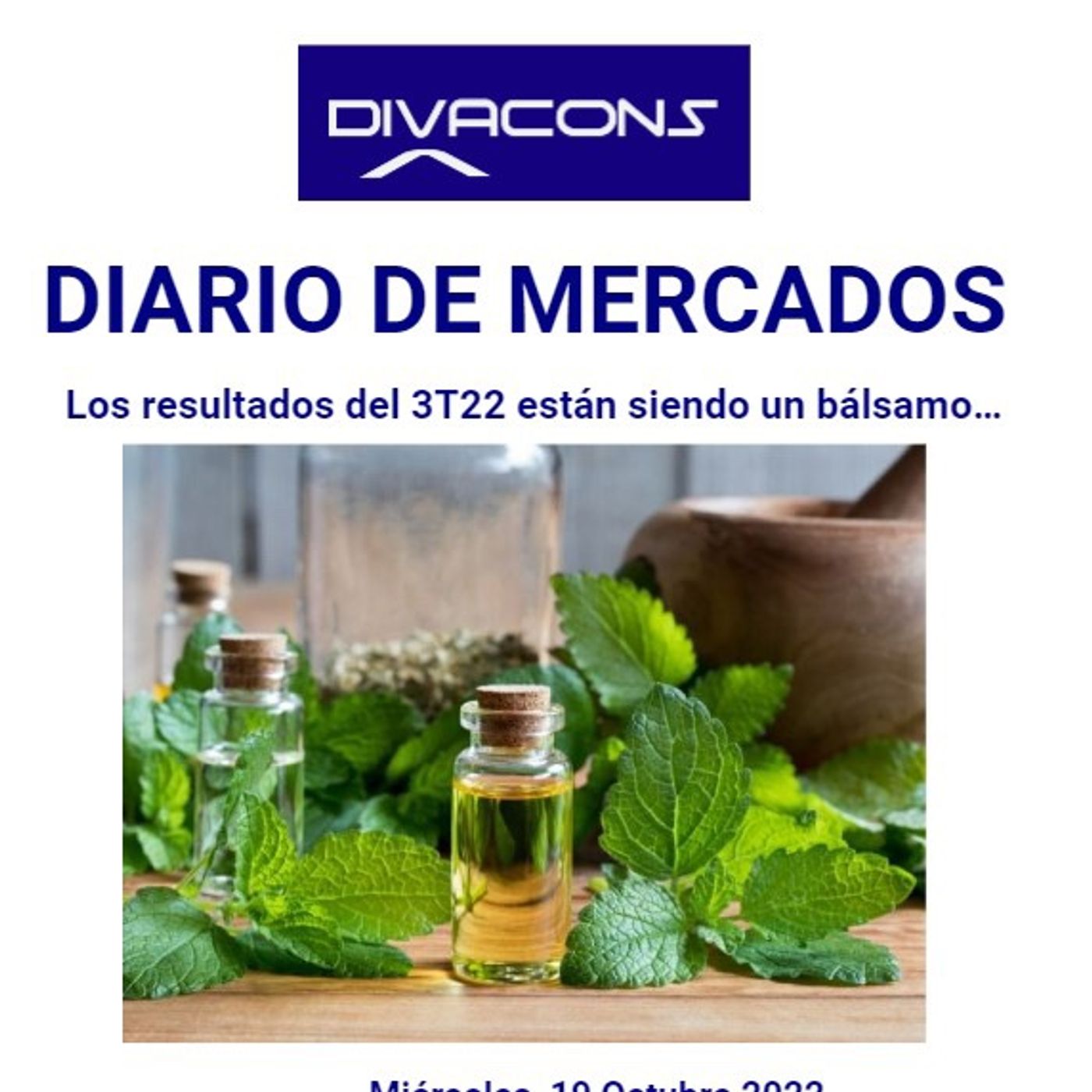 PODCAST DIARIO DE MERCADOS Miércoles 19 Oct episode artwork